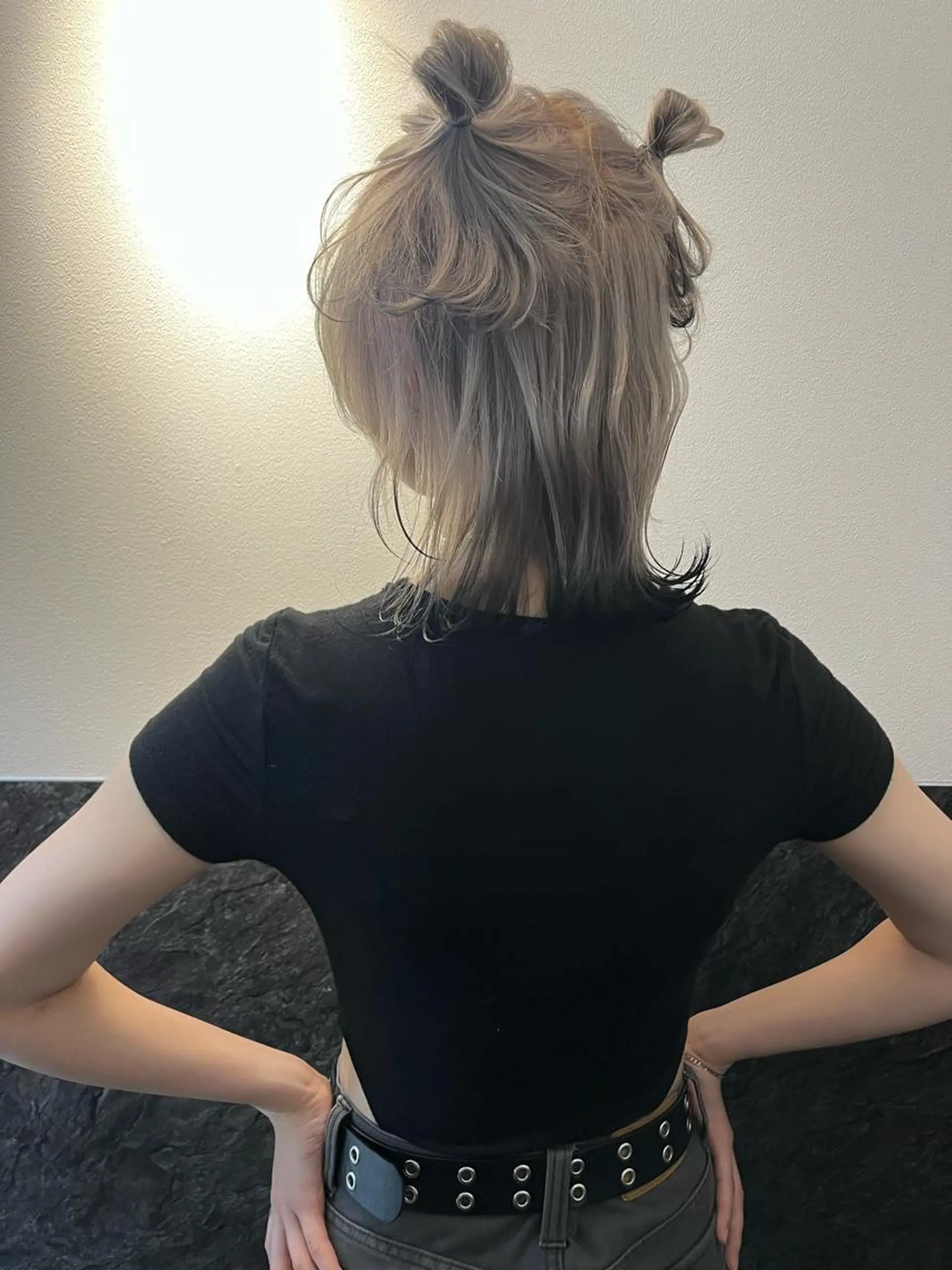 カラー dao/ミルクティー /ブラウン/ブロンドのヘアスタイル