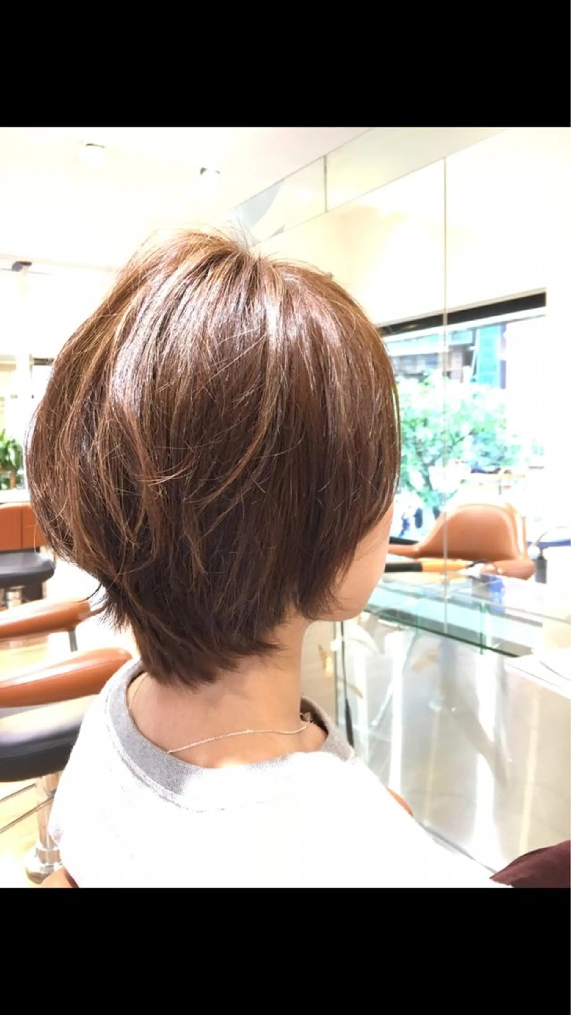 ショート カラー ハイライトカラー ハイライト ショートヘア Laf.【ラフ］北坂戸駅前所属・🌈New Open Laf.🌈奥居伸輔のヘアスタイル