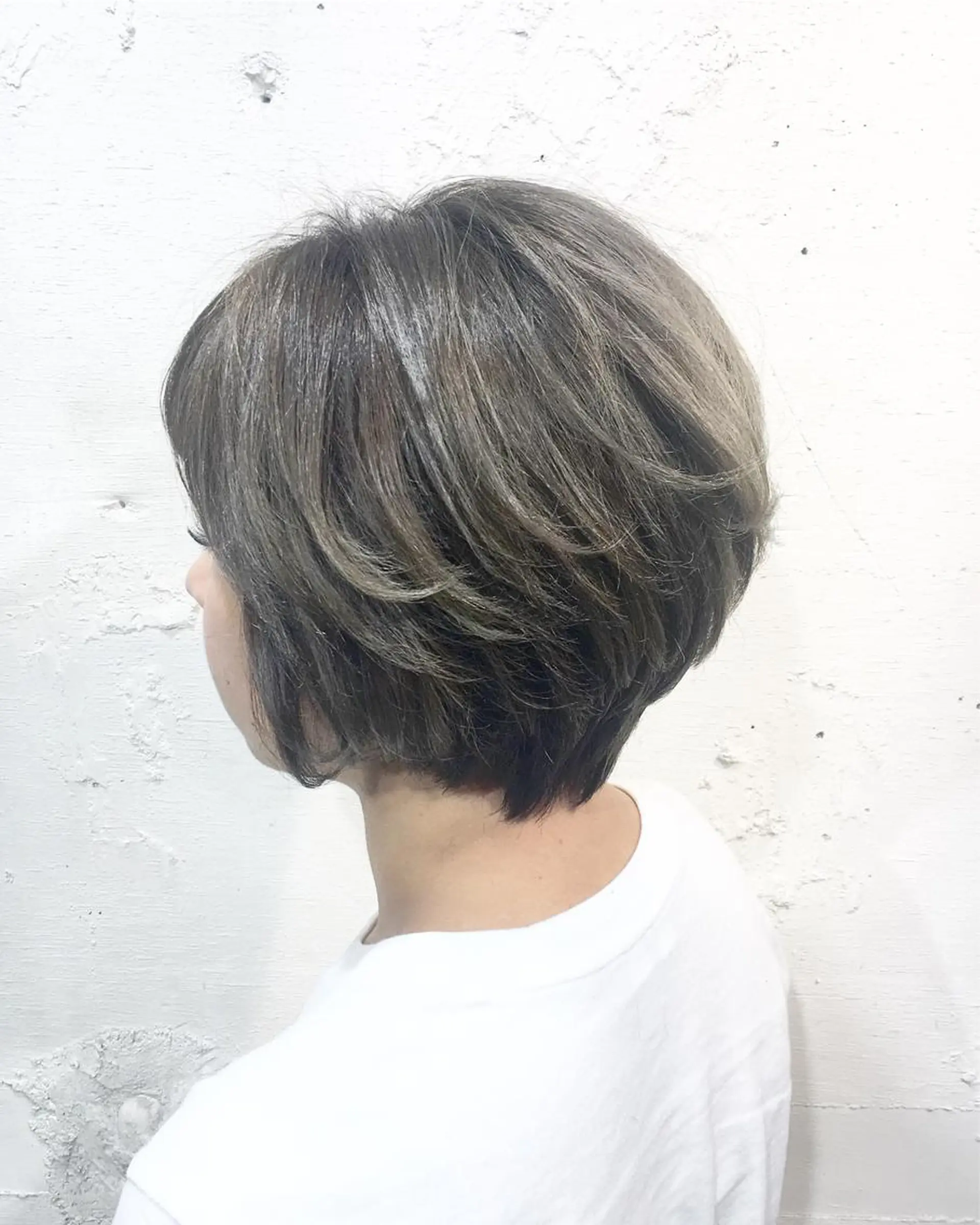 ショート カラー ✨艶髪✨透明感✨ 山内大樹のヘアスタイル