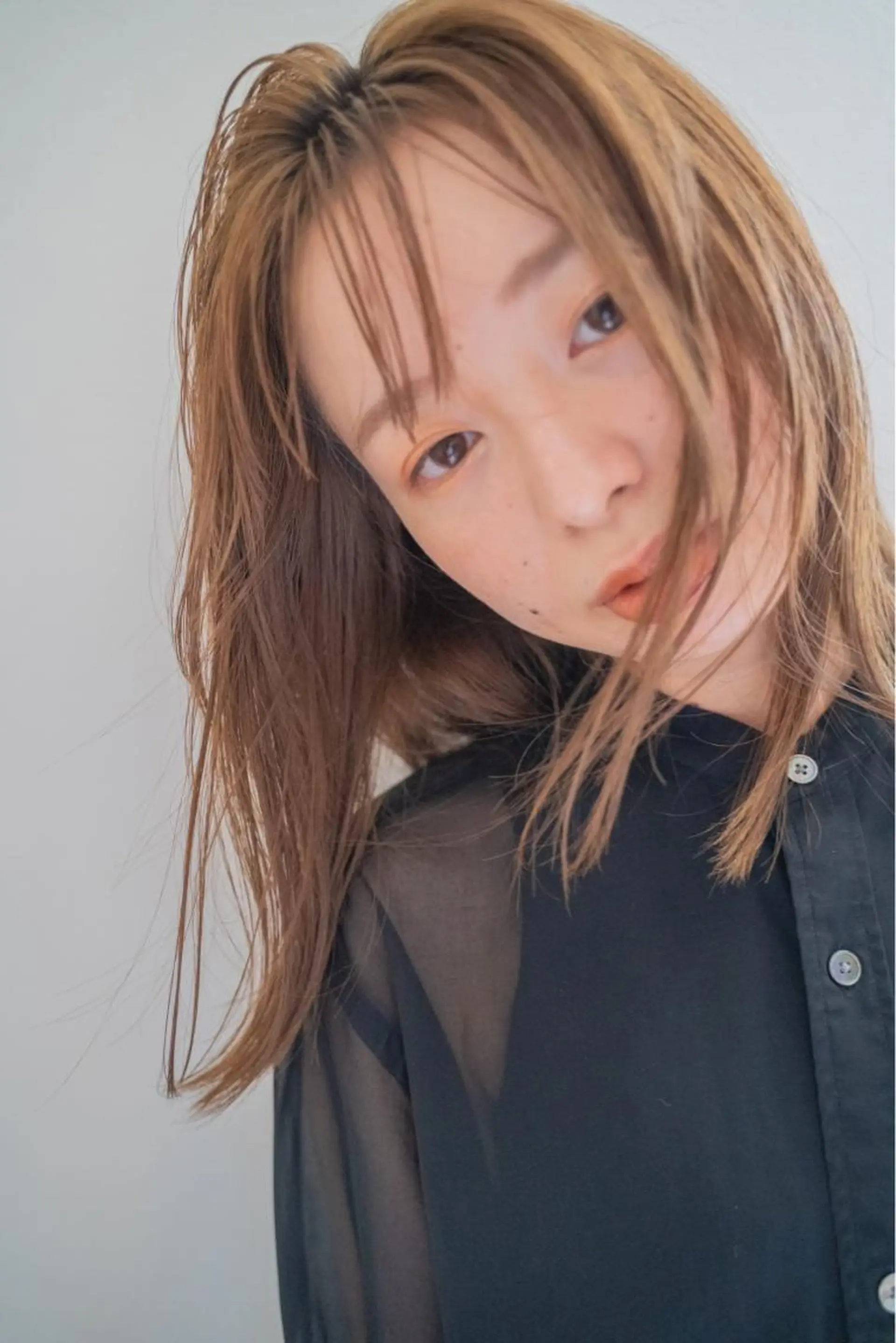 ミディアム カラー ✨ハイライトの達人 ボブ/ショート/雪下のヘアスタイル