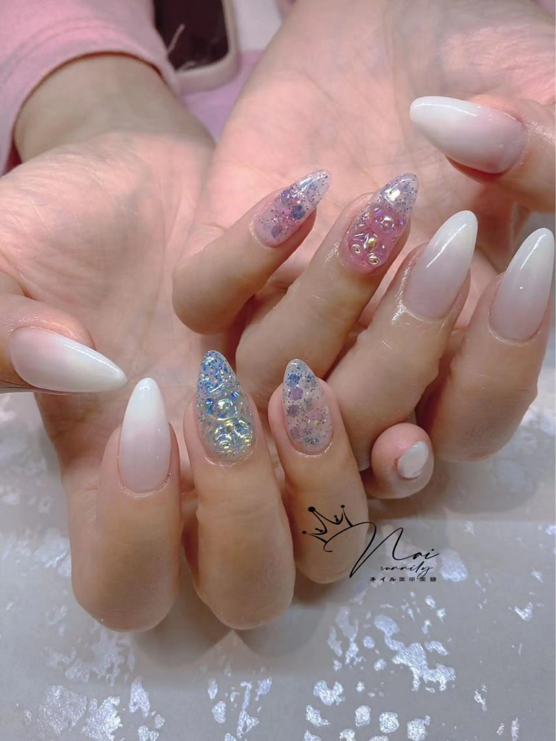 ネイル 長さだし専門店 M2 rikaのネイルデザイン