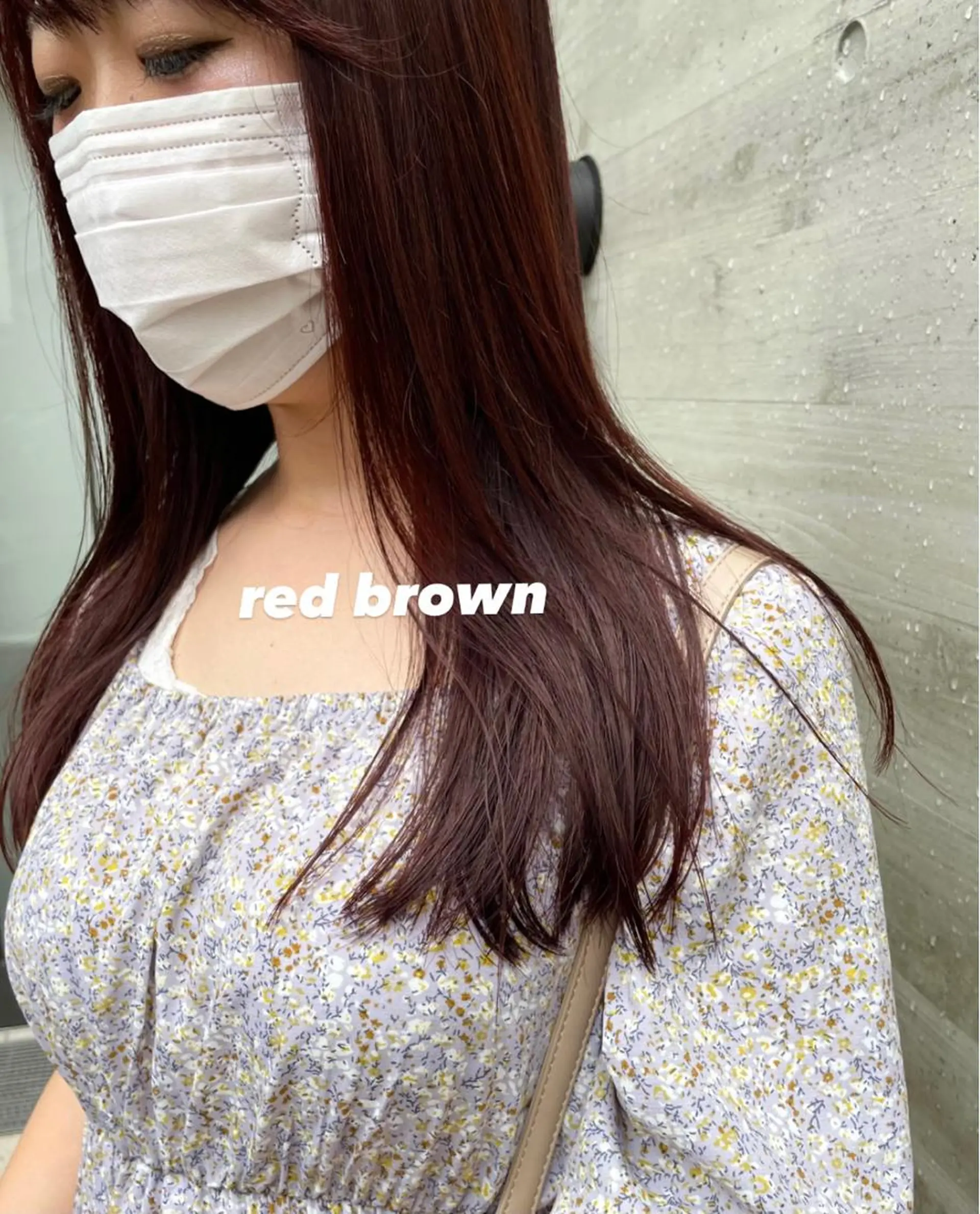 セミロング カラー パーマ ヘアアレンジ マツエク・マツパ Miku /ブリーチ/ボブのヘアスタイル