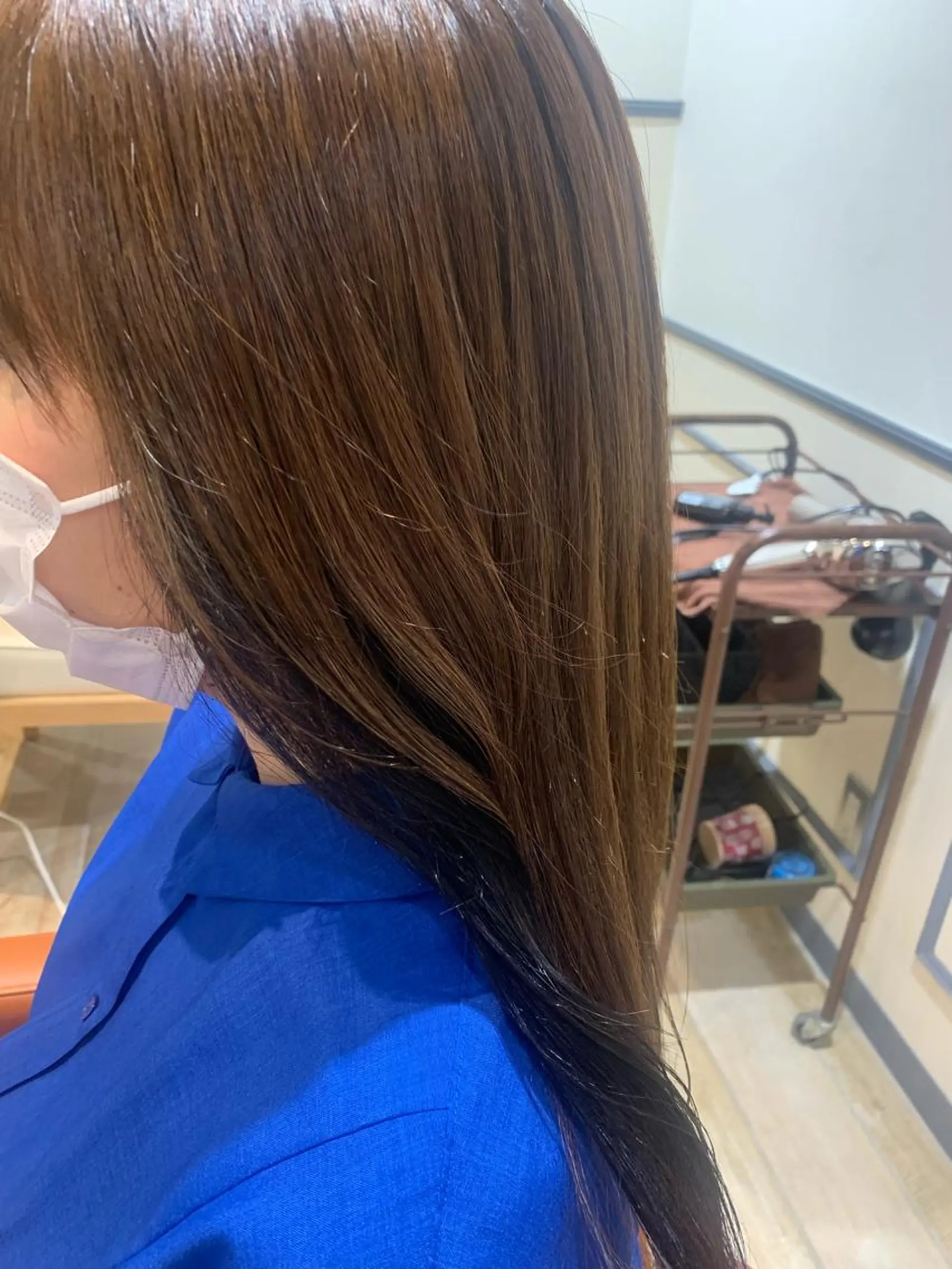 カラー ヘアカラー 須藤 向日葵のヘアスタイル