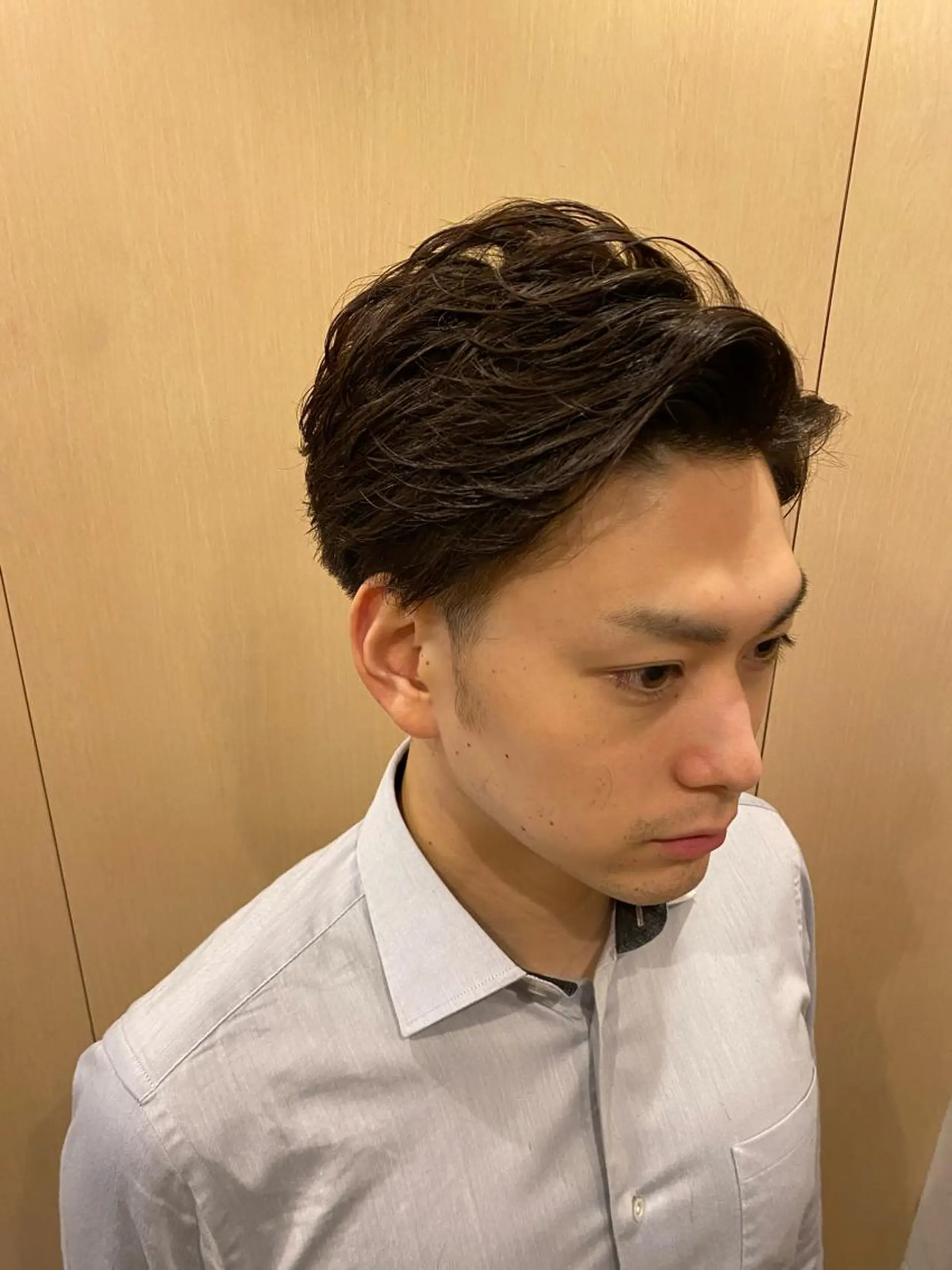 ミディアム 齋藤 大晟のヘアスタイル