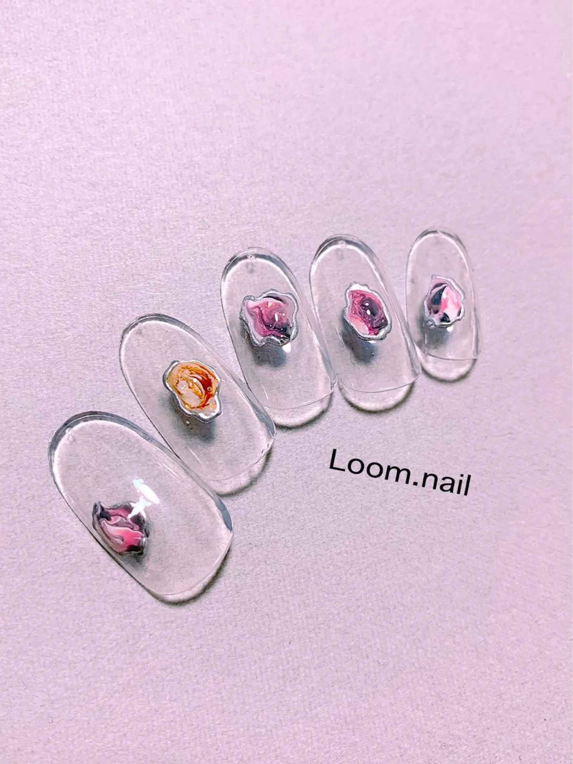 ネイル Loom所属・hrd manamiのネイルデザイン