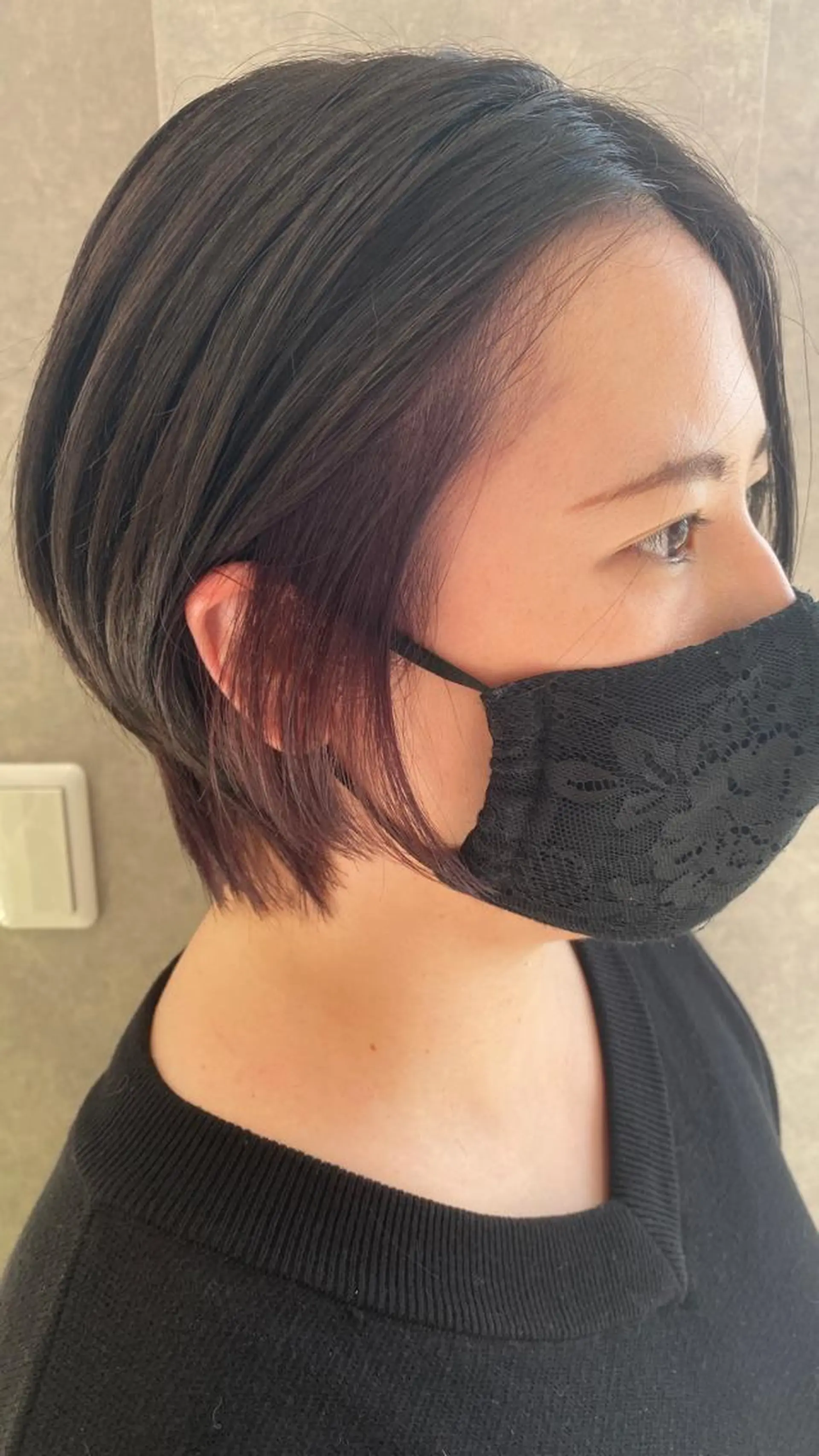 ショート カラー ブリーチ イヤリングカラー ショートヘア ヘアカラー Bianca所属・Bianca 代表 硲 貴亮【東武練馬】のヘアスタイル