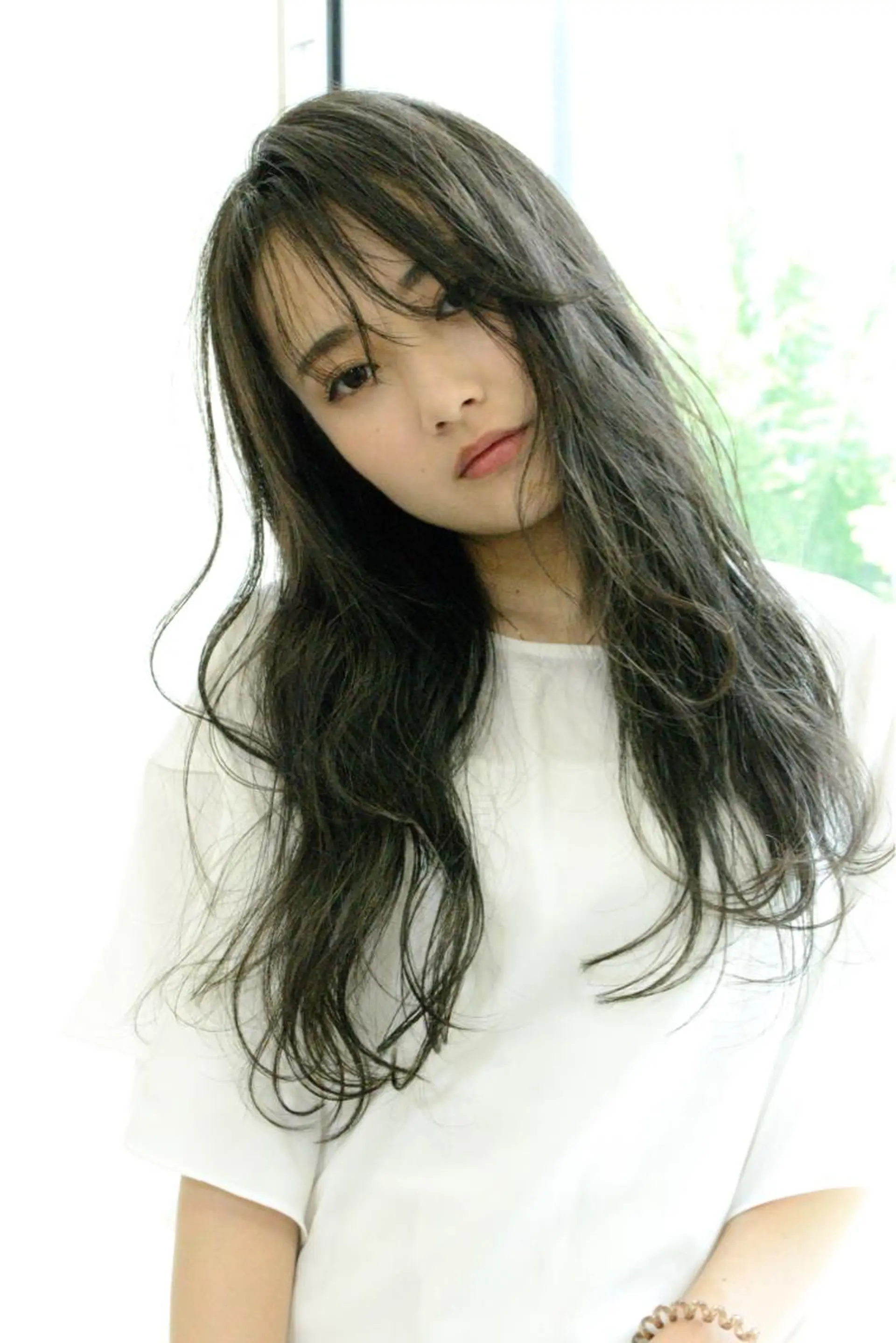ロング カラー prier×kewhair所属・sato yoshikiのヘアスタイル