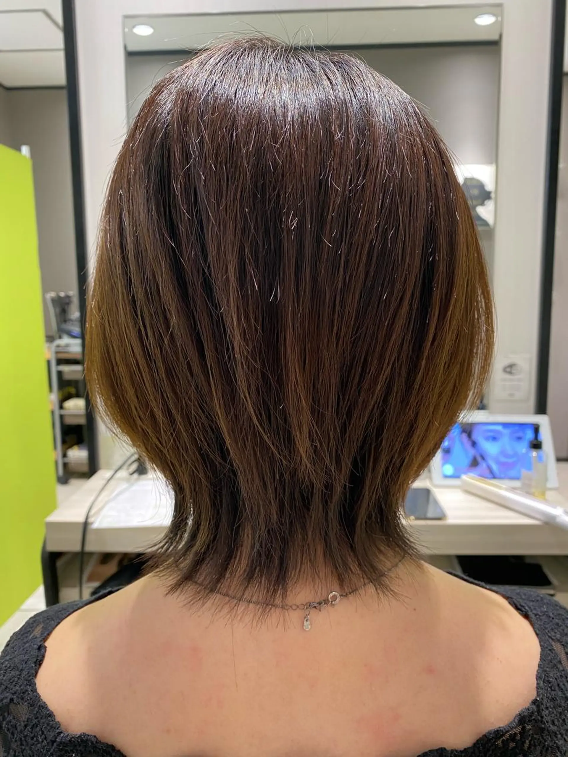 ミディアム EARTH関内店 地主のヘアスタイル