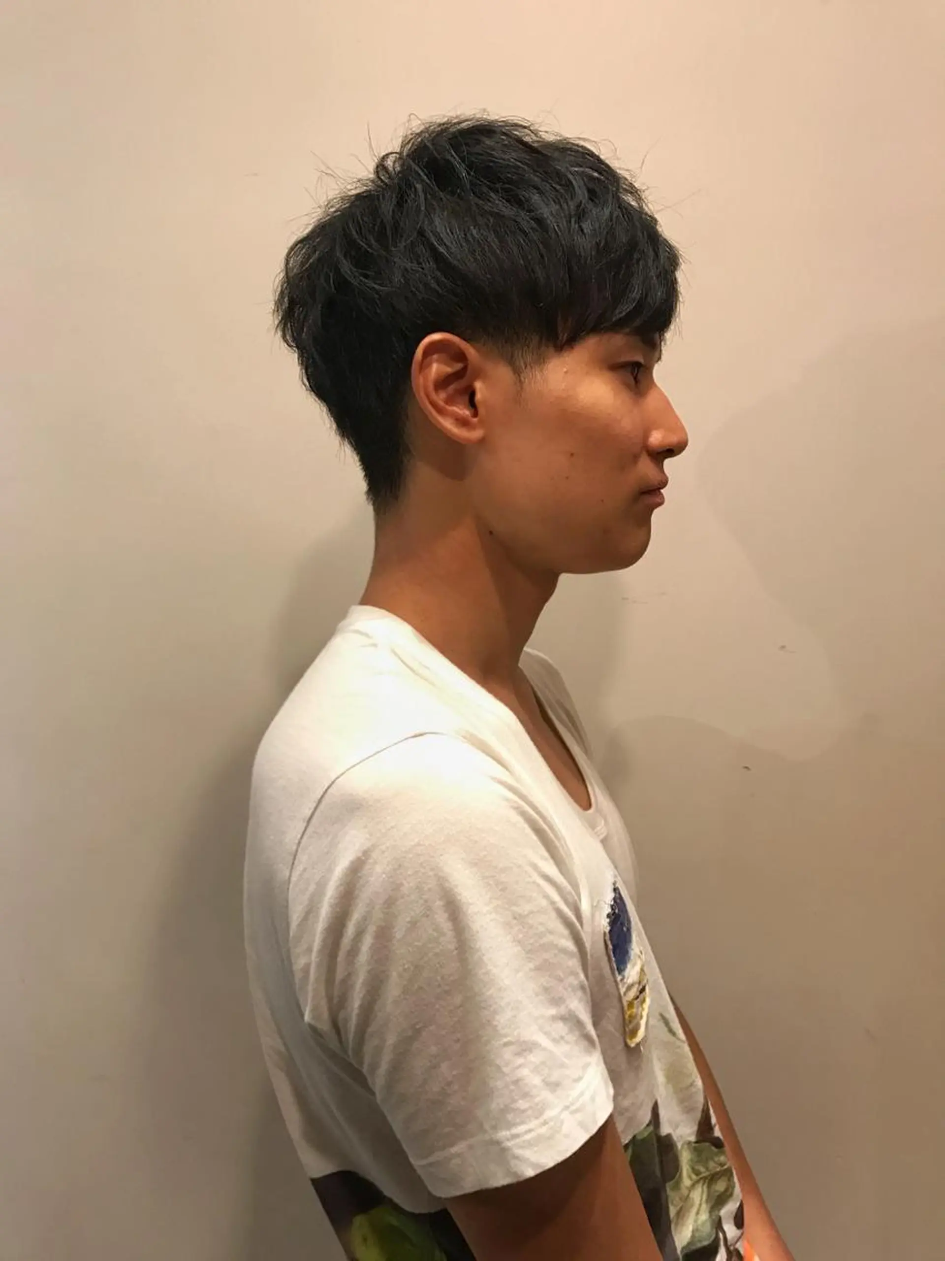 ショート パーマ メンズ メンズパーマ ストレートパーマ skin所属・中村 梨沙のマツエク・マツパデザイン