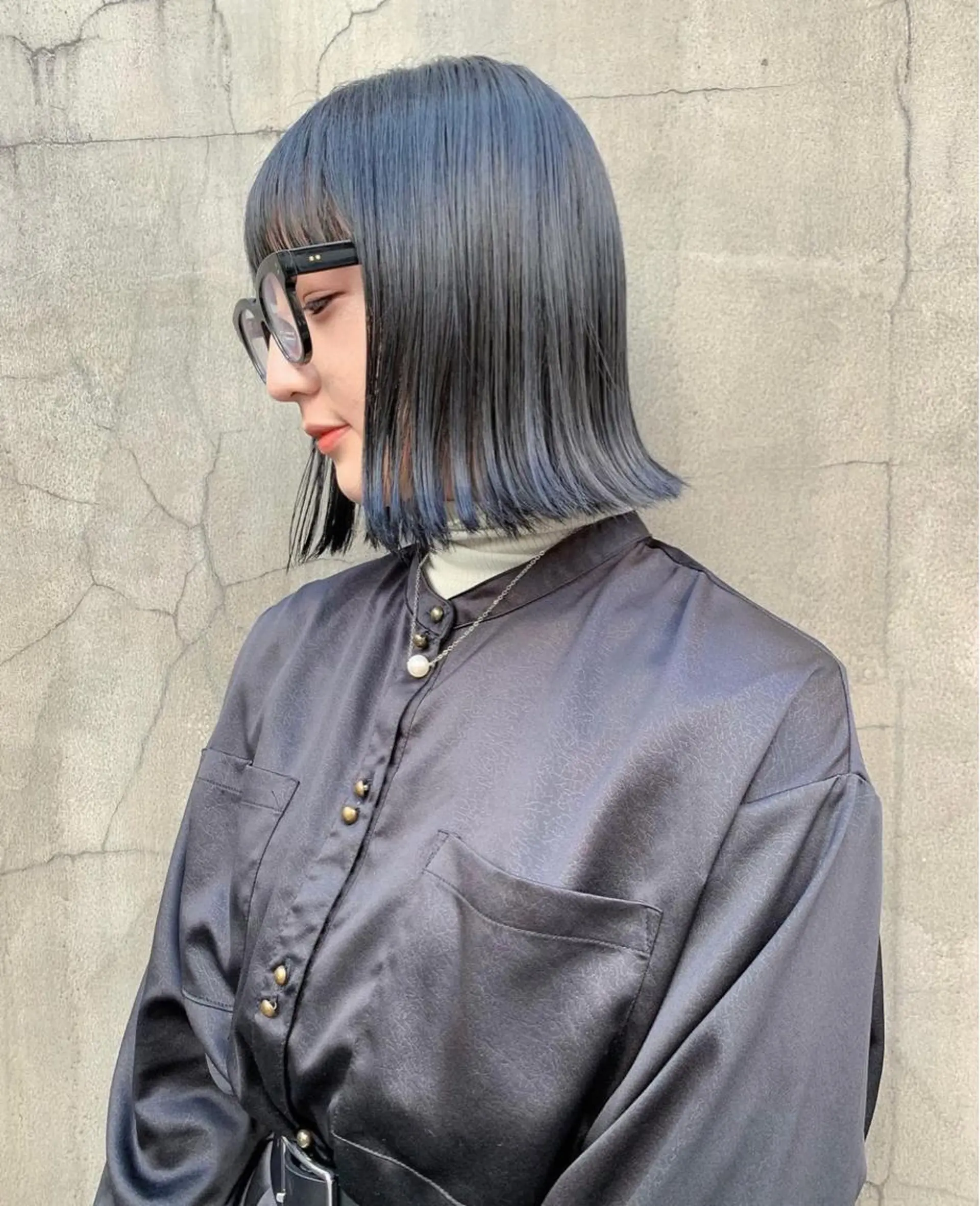 ミディアム カラー ヘアカラー haco＋所属・圧倒的デザイン力 店長🎨RENAのヘアスタイル