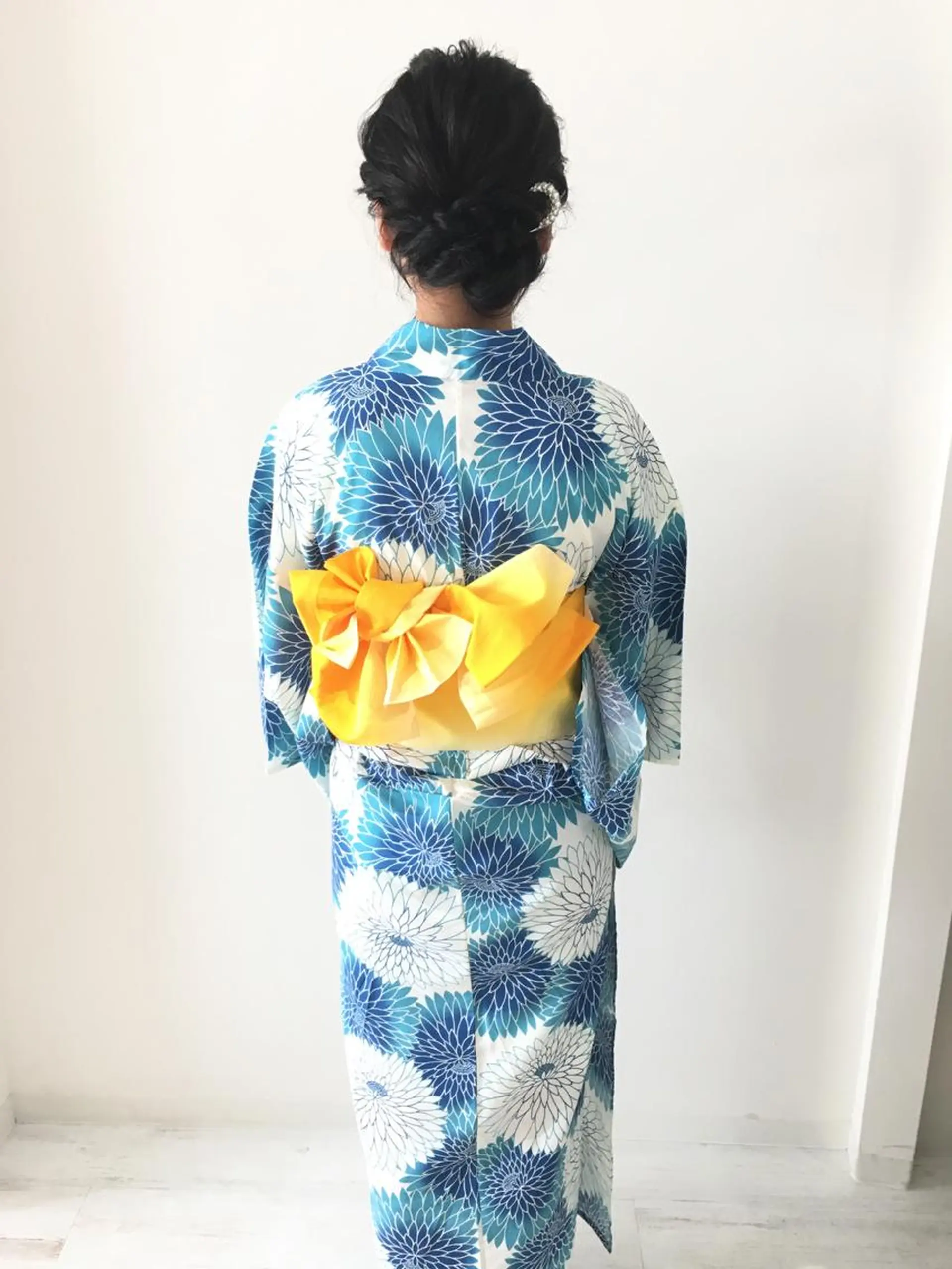 ミディアム ヘアアレンジ キッズ 着付け hair  design nico*  ヘアデザイン ニコ所属・中間 将人のヘアスタイル