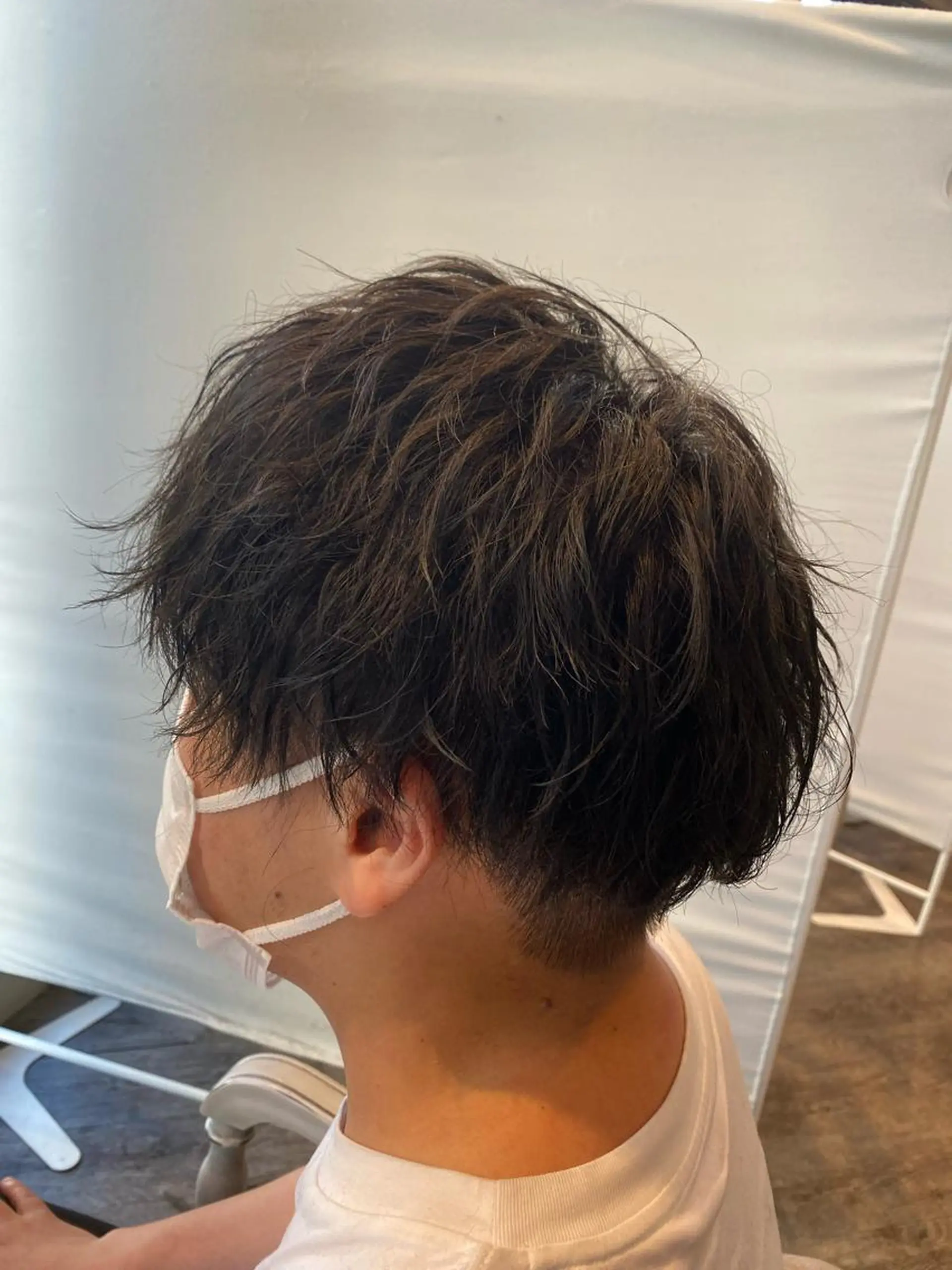 パーマ メンズ 柴田 将のヘアスタイル