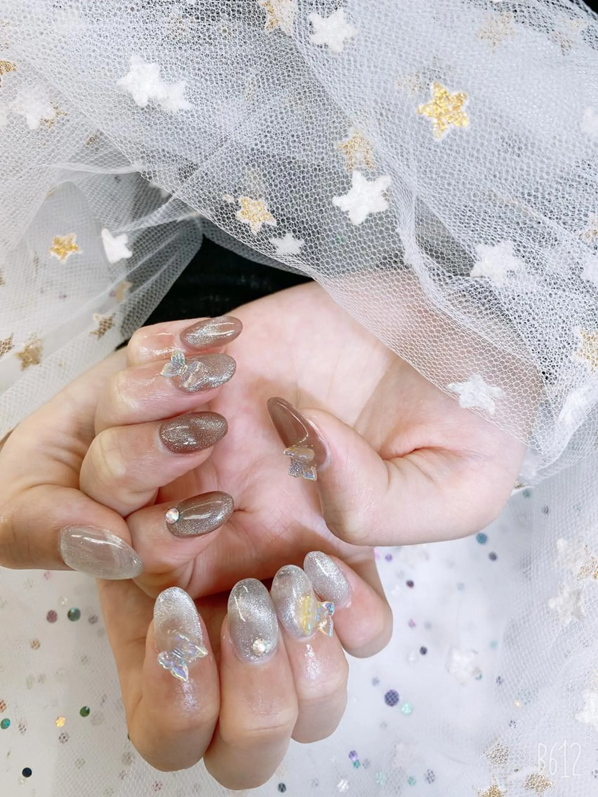 ネイル 🦋ネイルサロン ブラン🌈ゆりのネイルデザイン