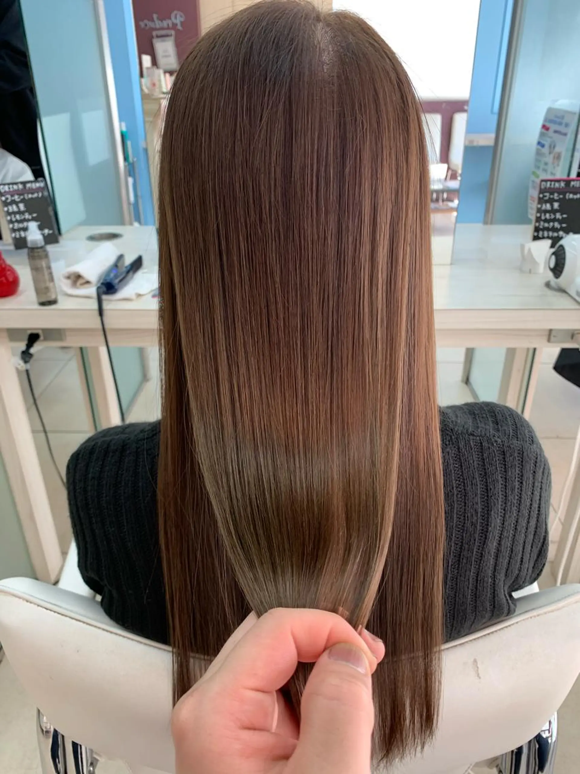 カラー 縮毛矯正 💜モデル大募集💜 松下のヘアスタイル