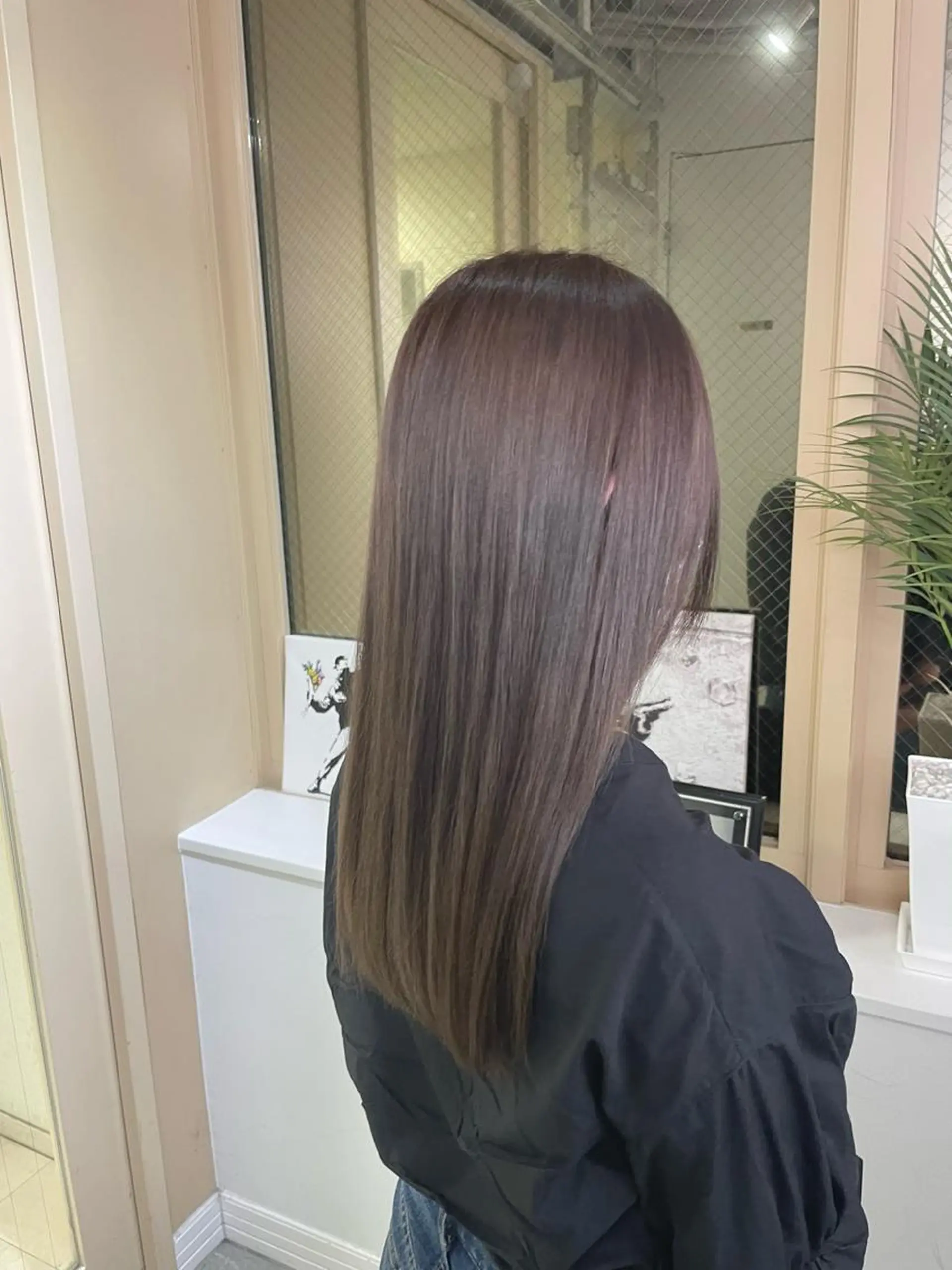 ロング カット ヘアカラー 🦋プルエクステ ARISA🦋のヘアスタイル