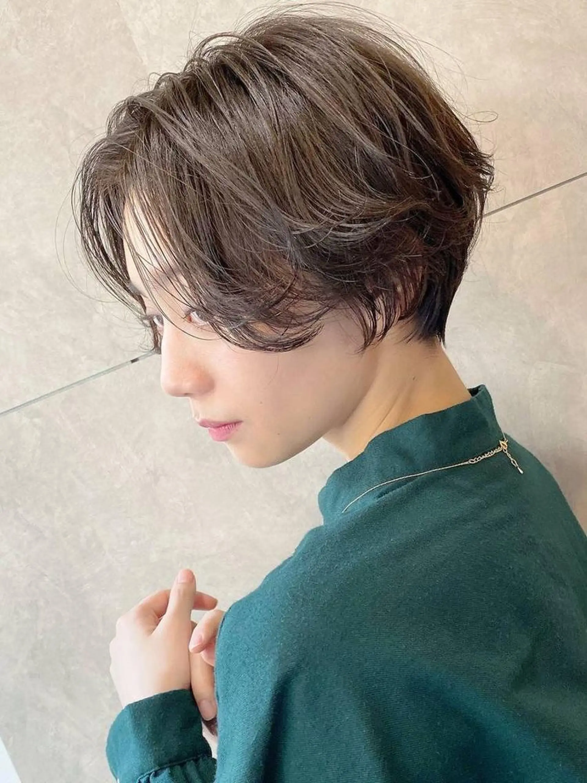 ショート 吉田一輝 外国人パーマのヘアスタイル