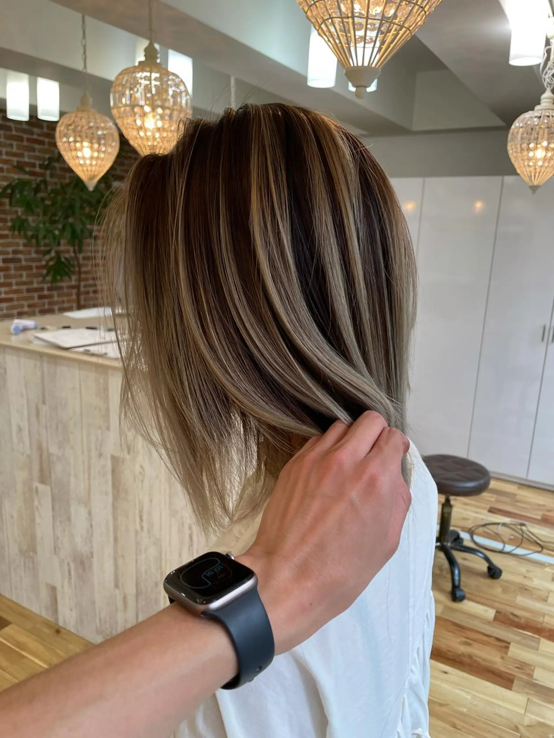 ミディアム カラー ヘアカラー トリートメント Tao所属・藤川 大智のヘアスタイル