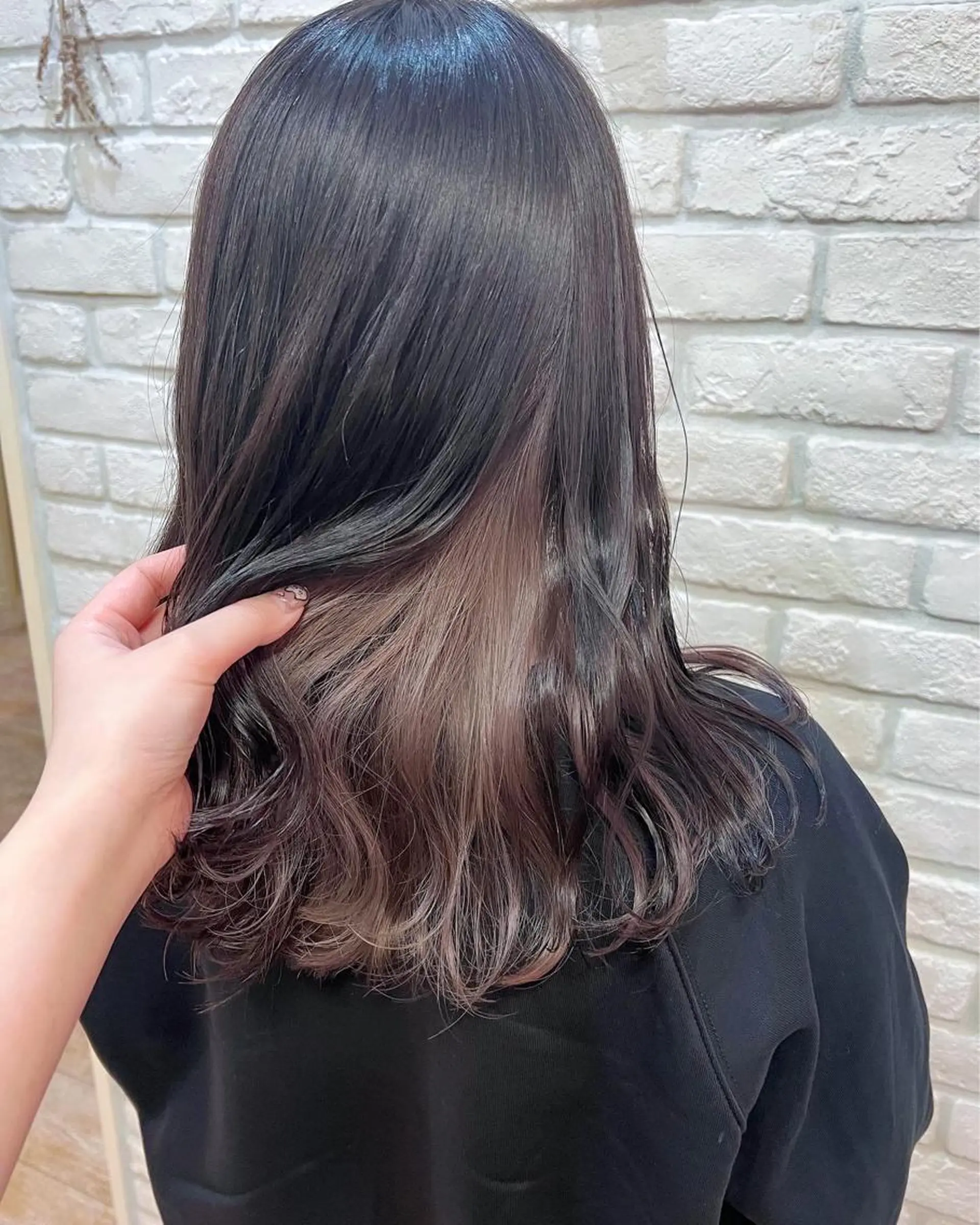 ロング カラー 🎀野崎 美玖𝜗𝜚˚⋆のヘアスタイル