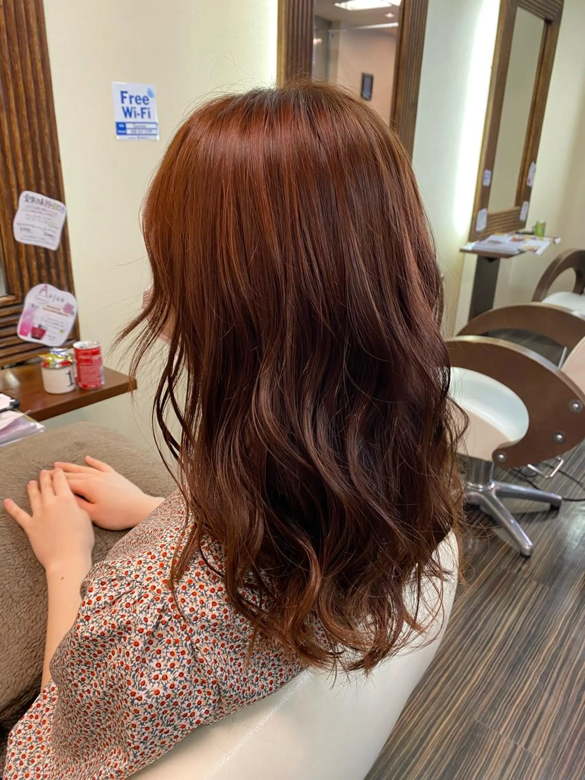 セミロング カラー ヘアアレンジ ヘアカラー トリートメント 加藤 瑠美のヘアスタイル