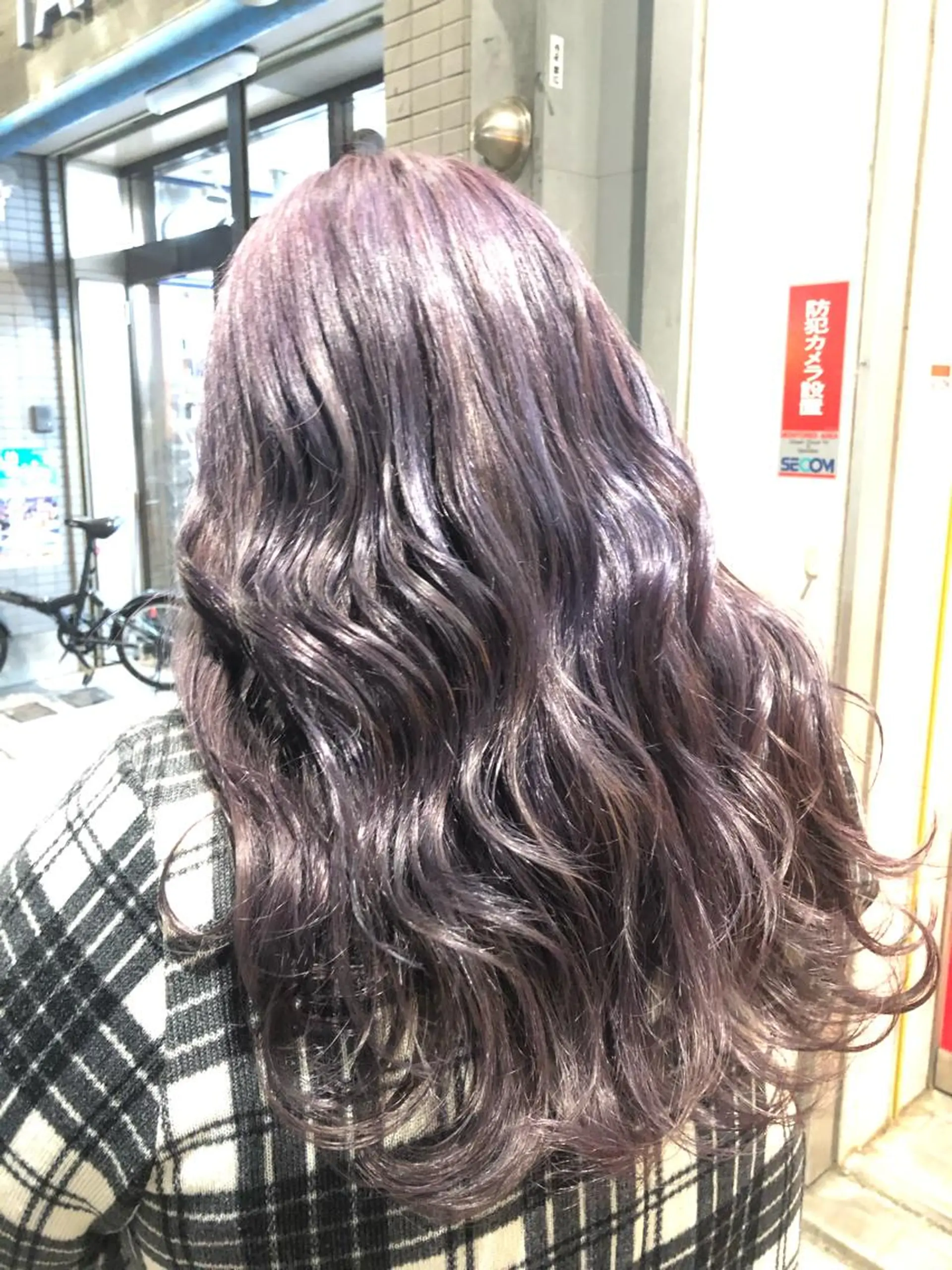 ミディアム アッシュ ヘアカラー ゆぴ☾‪/推しカラー /ハイトーンのヘアスタイル
