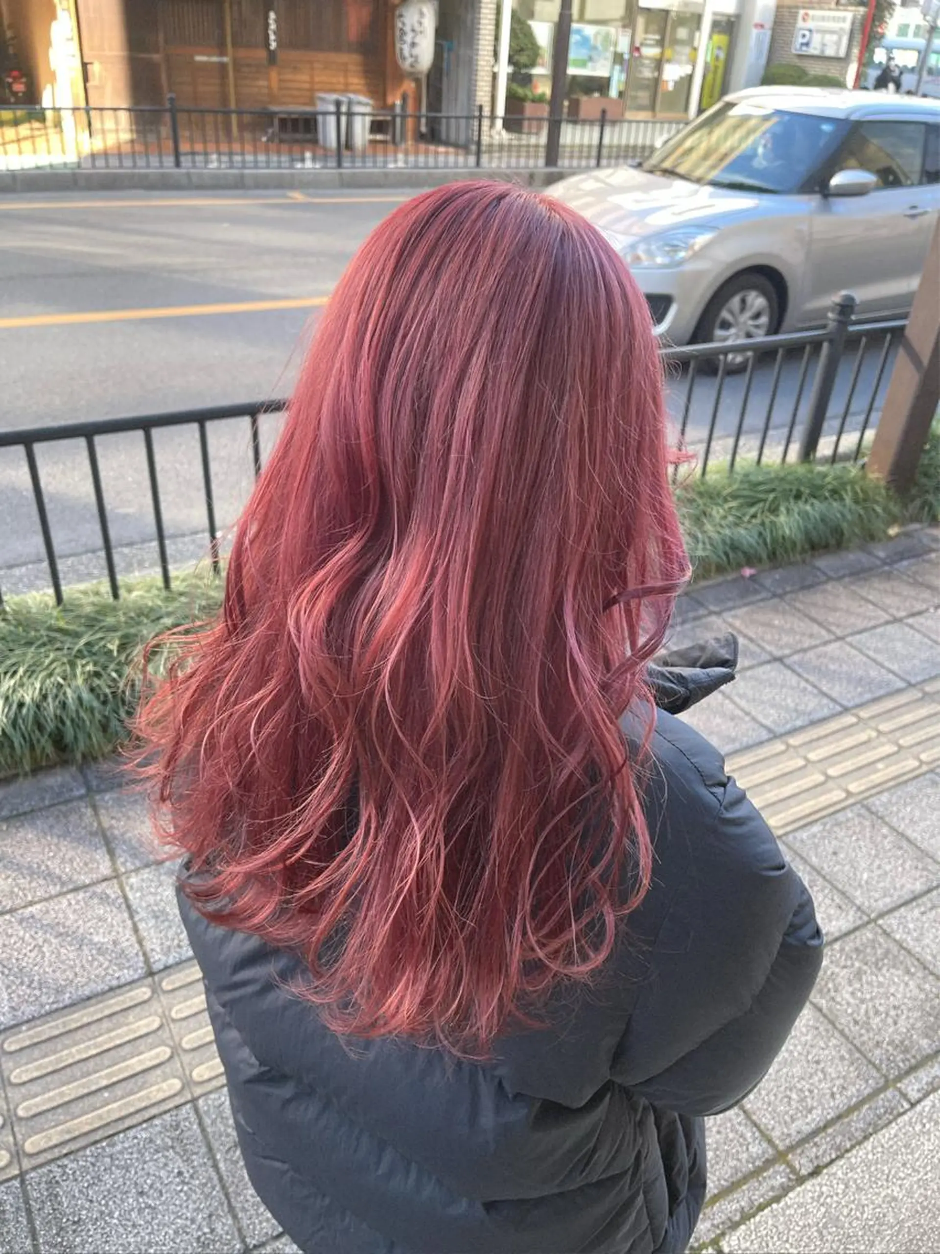 ミディアム カラー カット ヘアカラー トリートメント 艶髪カラー😊 西久保光✂️のヘアスタイル