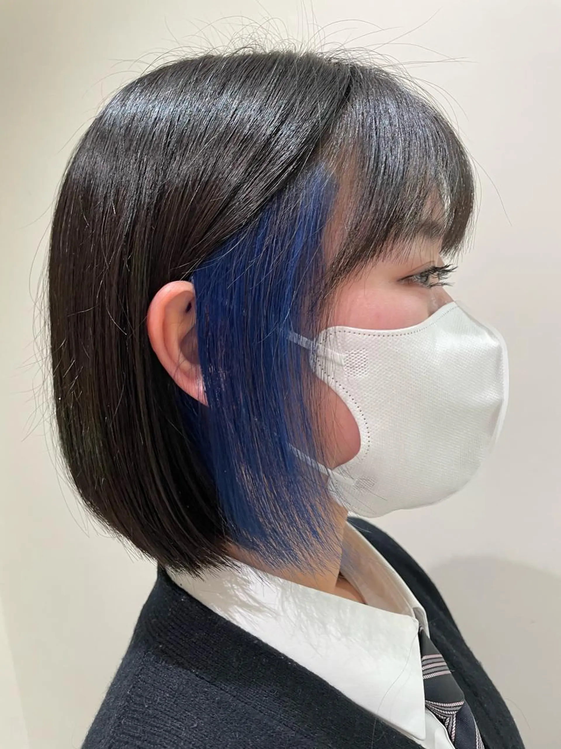 ショート カラー ブリーチ カット ヘアカラー ボブ/インナーカラー /眉毛/Miyuのヘアスタイル