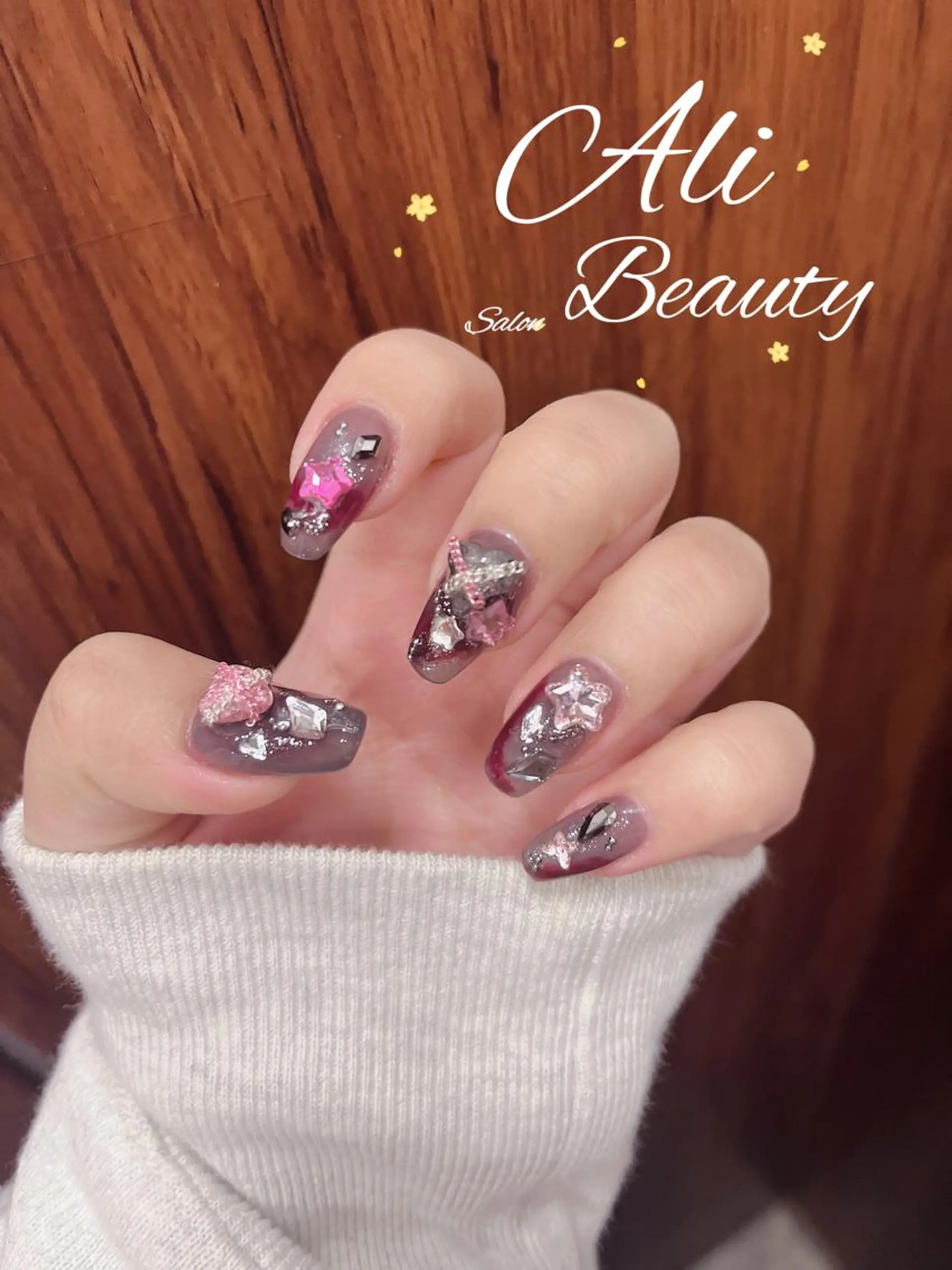ネイル Ali 新小岩 ネイル専門のネイルデザイン