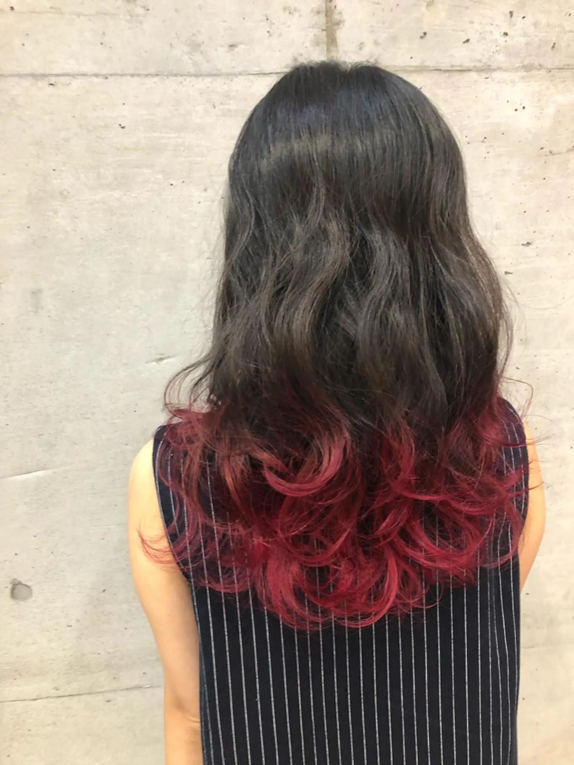 ロング カラー 大栗 佑也  髪質改善のヘアスタイル