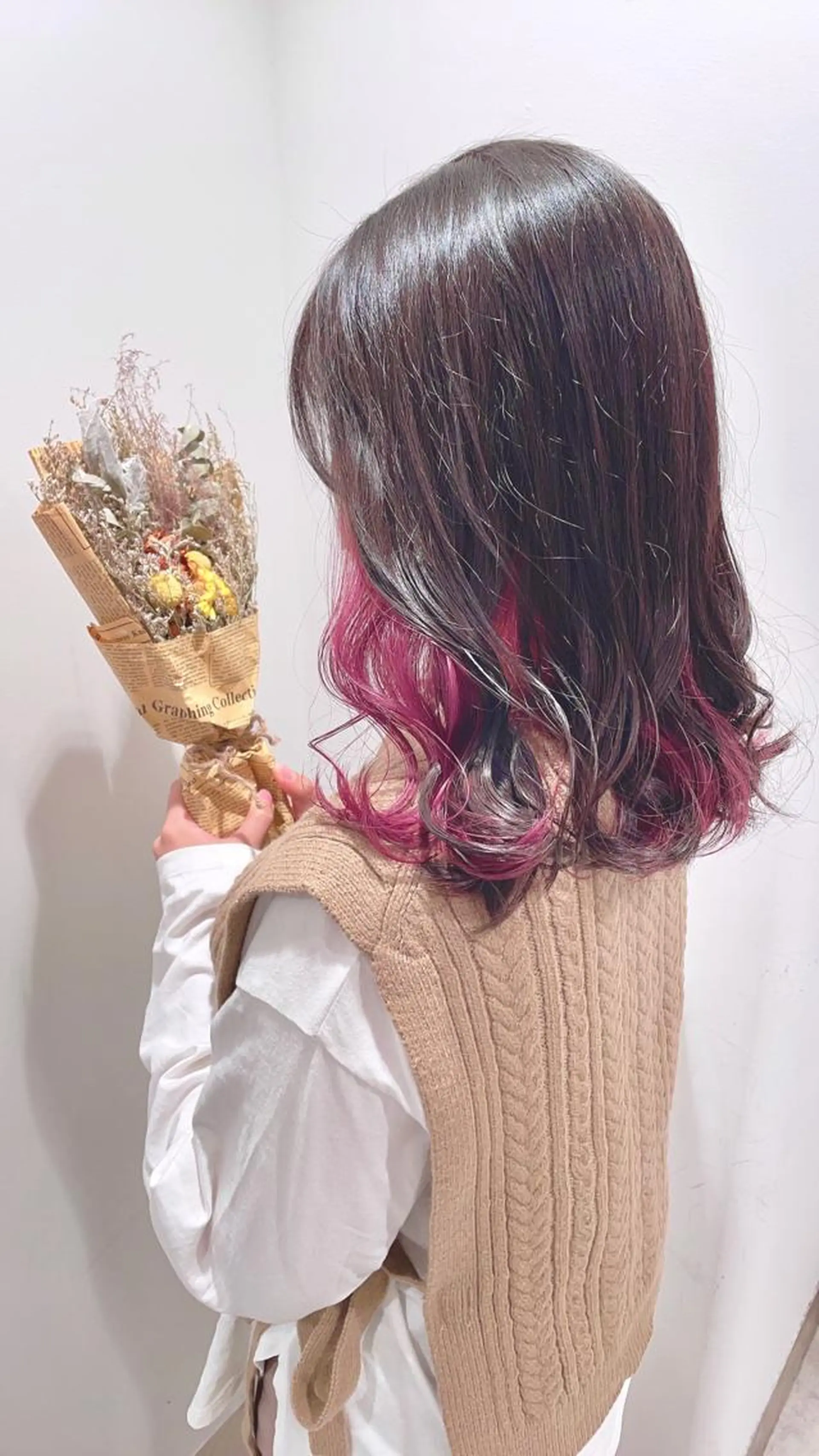 カラー ブリーチ インナーカラー ヘアカラー トリートメント 渋谷:インナーカラー ／🍒エリカ🍒のヘアスタイル