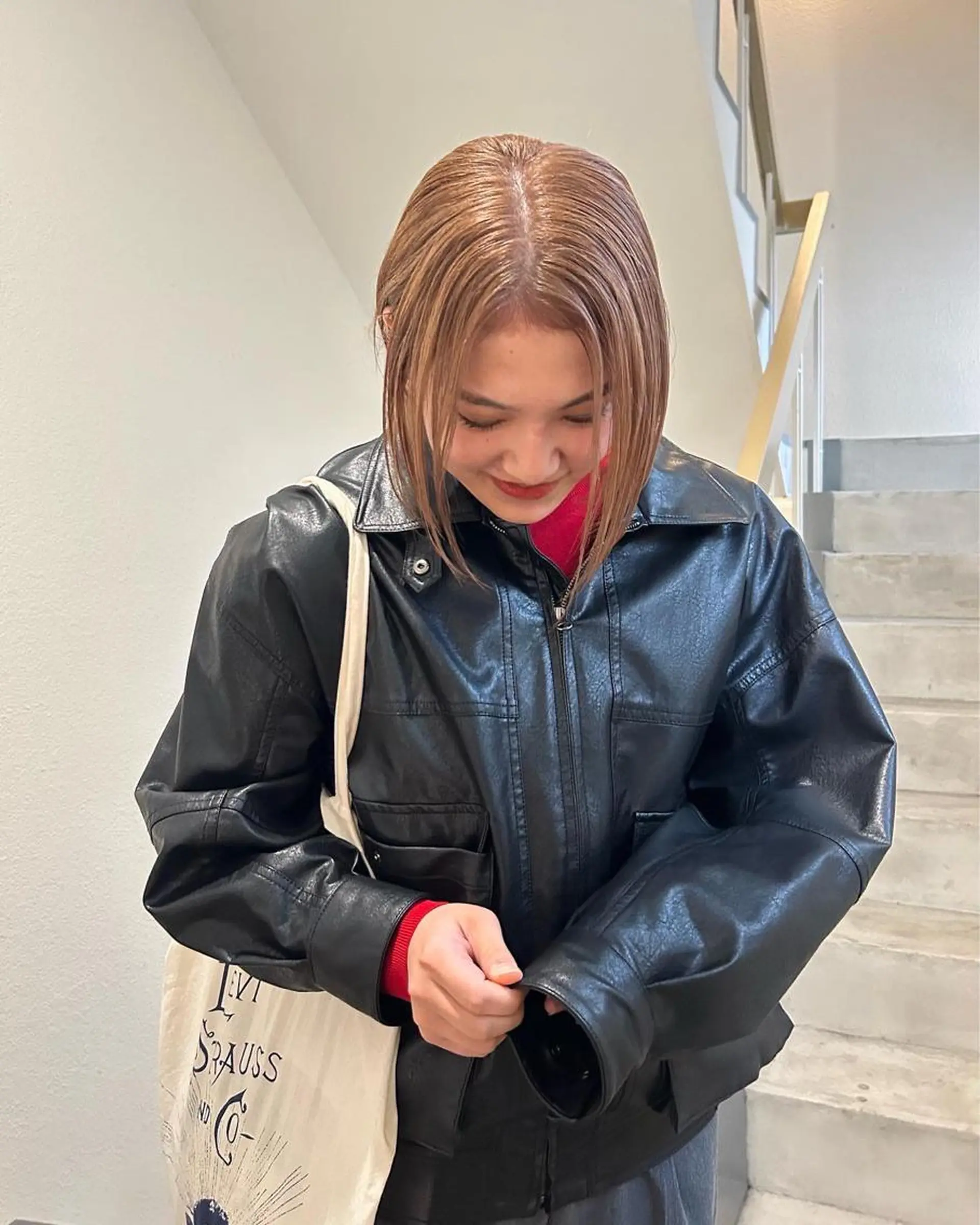 ミディアム カラー パーマ ヘアアレンジ メンズ キッズ ネイル マツエク・マツパ アイブロウ 黒髪 sliver マツイ　レンのヘアスタイル