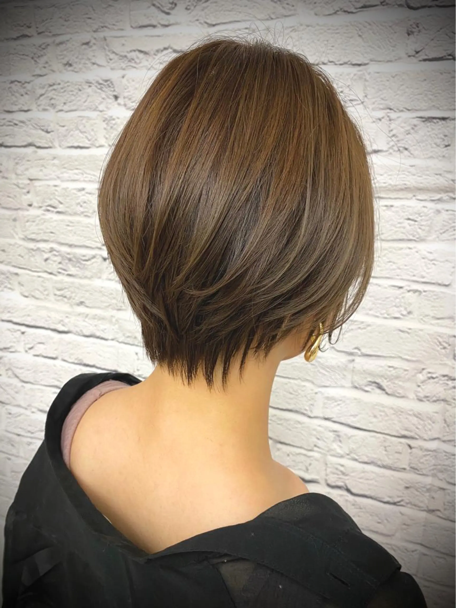 ショート カラー くびれヘア ショートヘア Beauty studio RaiRa所属・RaiRa/ 今澄紀仁のヘアスタイル