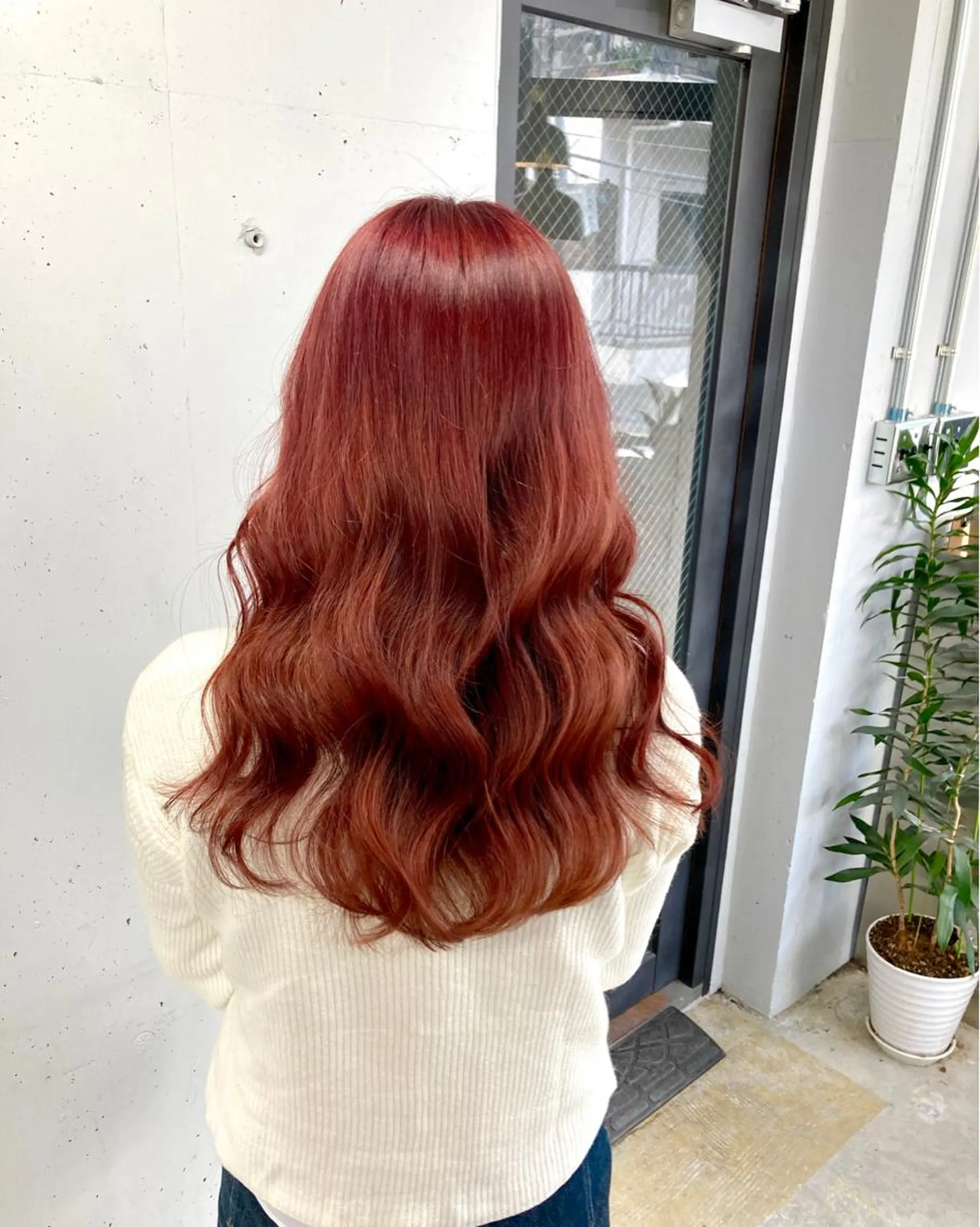 セミロング ヘアカラー トリートメント 新井 広樹のヘアスタイル