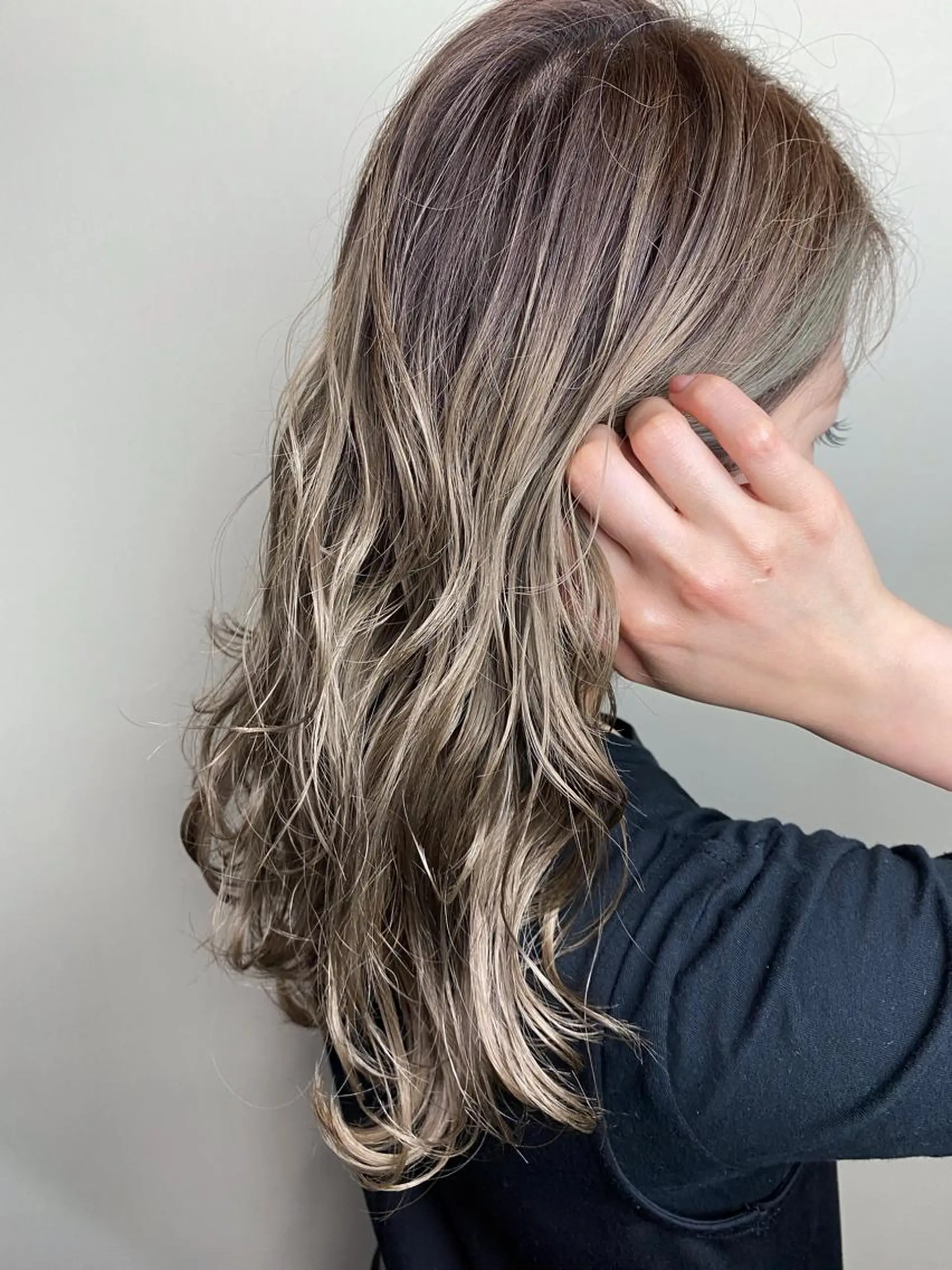 セミロング ヘアカラー トリートメント ❄️高木 里歩❄️のヘアスタイル