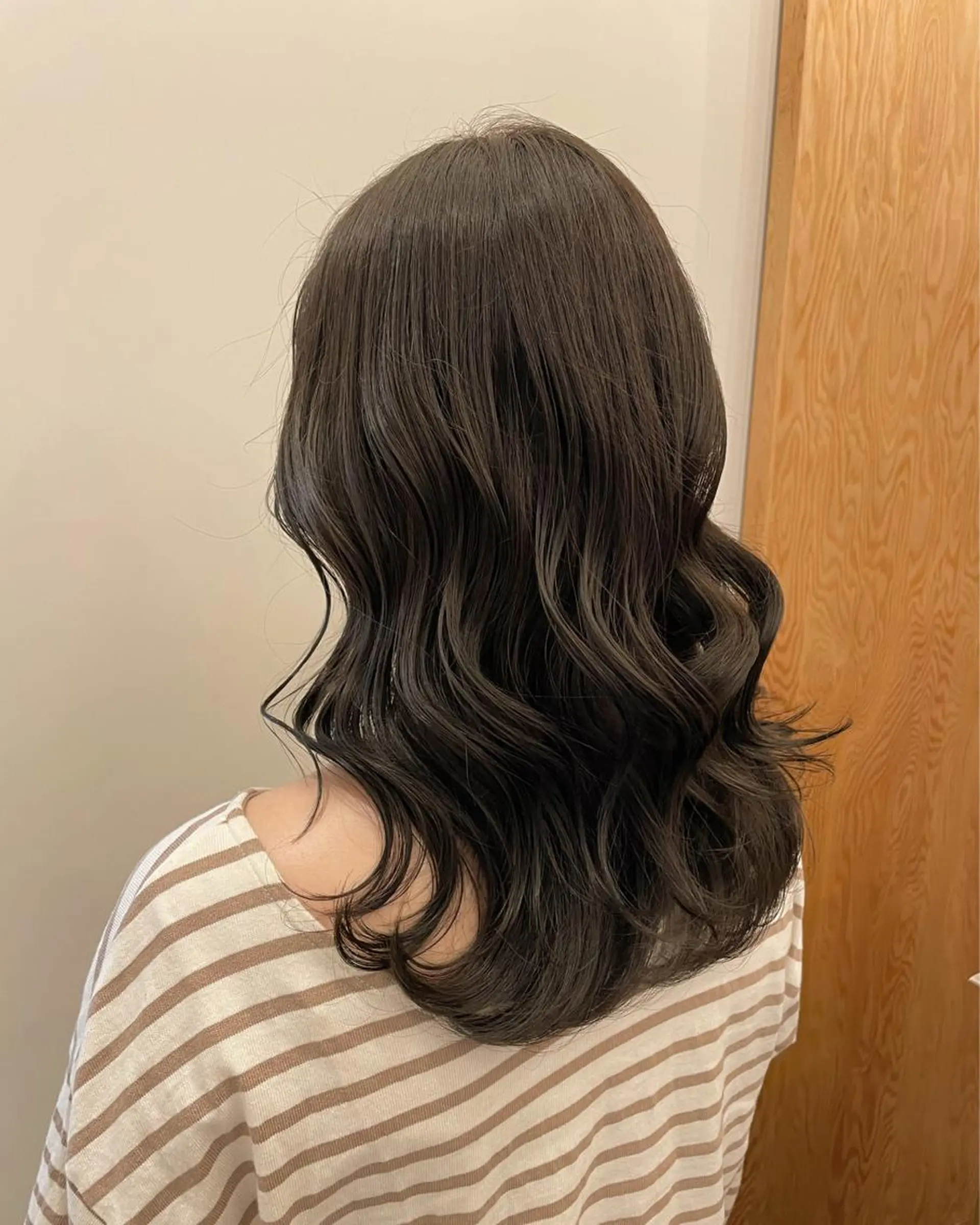 セミロング ヨシンモリ モテ髪🎀aoi/ シールエクステ/池袋のヘアスタイル