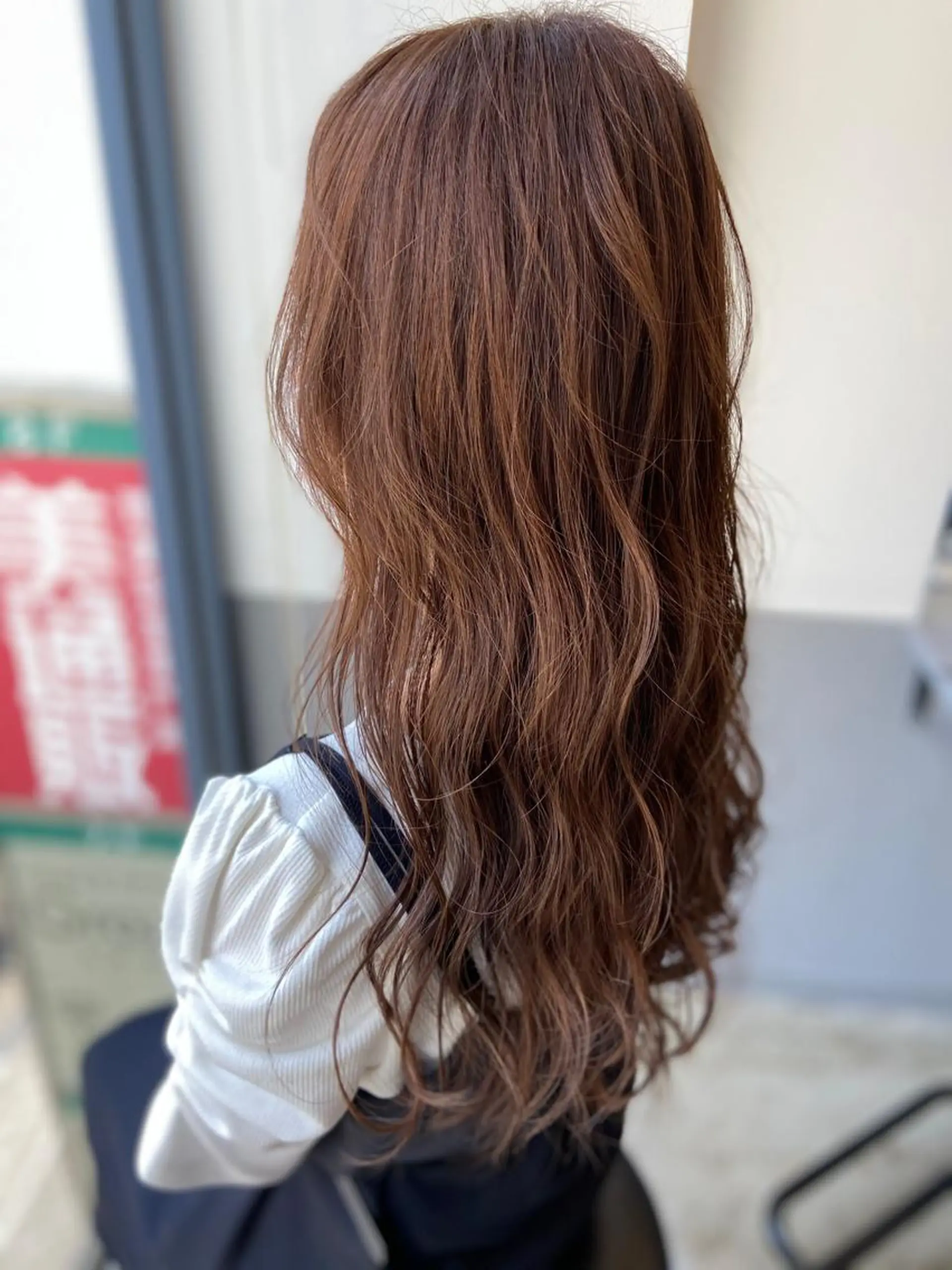 ロング カラー アッシュ 透明感カラー グレージュ La Bonheur hair etoile所属・SAITO YUTAのヘアスタイル