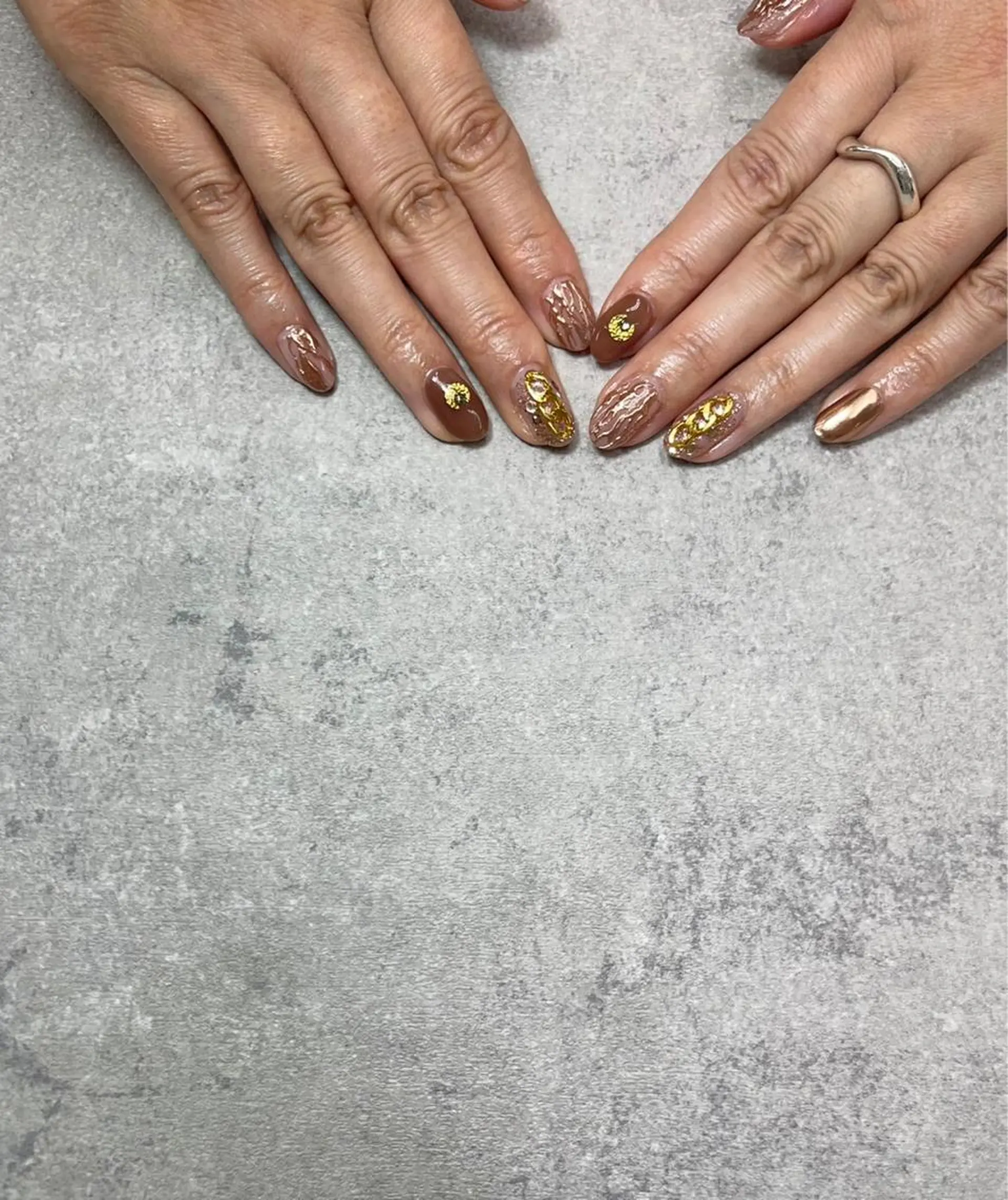 ネイル ニュアンスネイル ハンドネイル ハンドケア FASTNAIL PLUS 新宿店のネイルデザイン