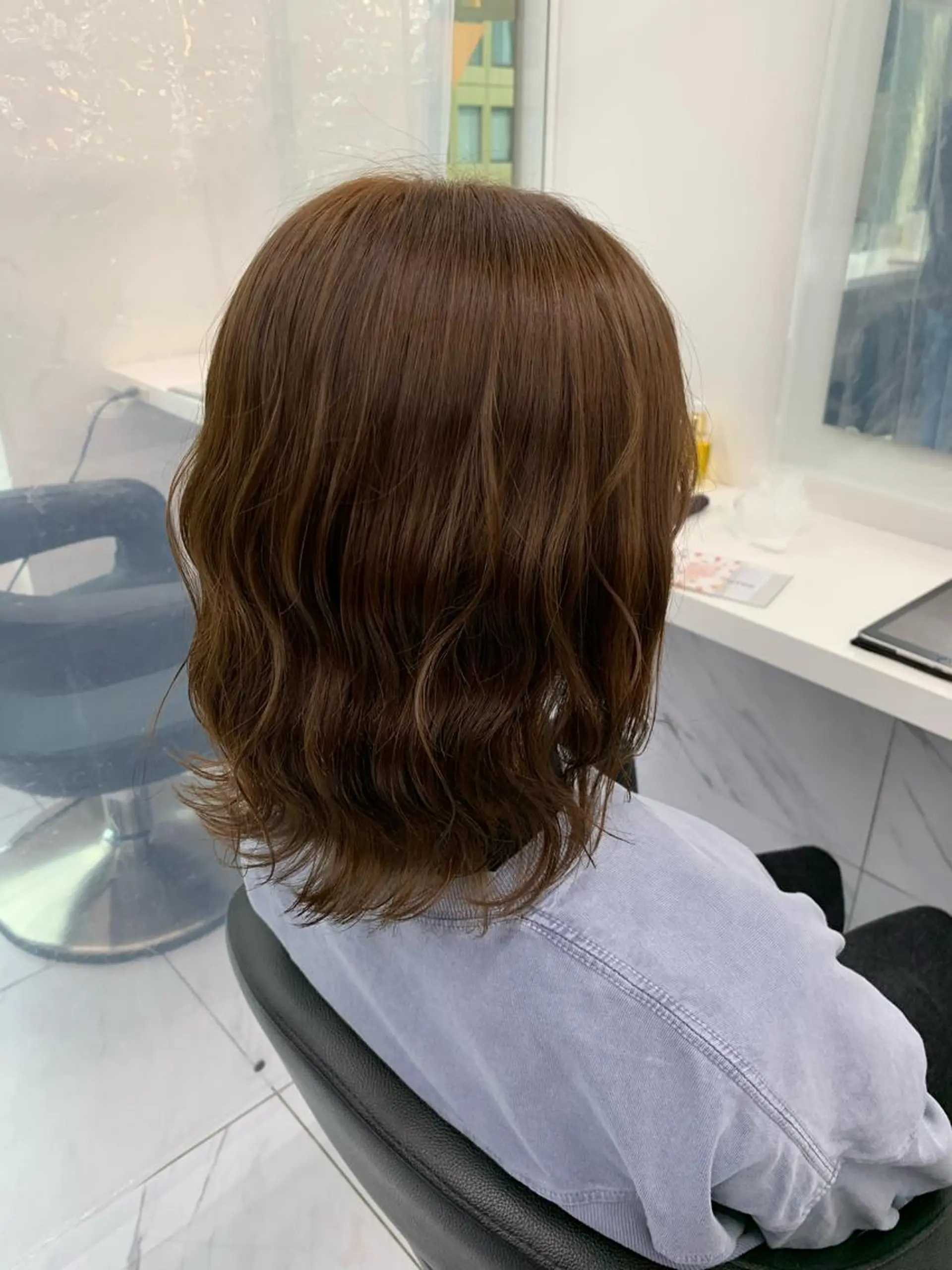 ショート カラー パーマ ヘアアレンジ メンズ neon hair所属・🩵 JURI🩵のヘアスタイル