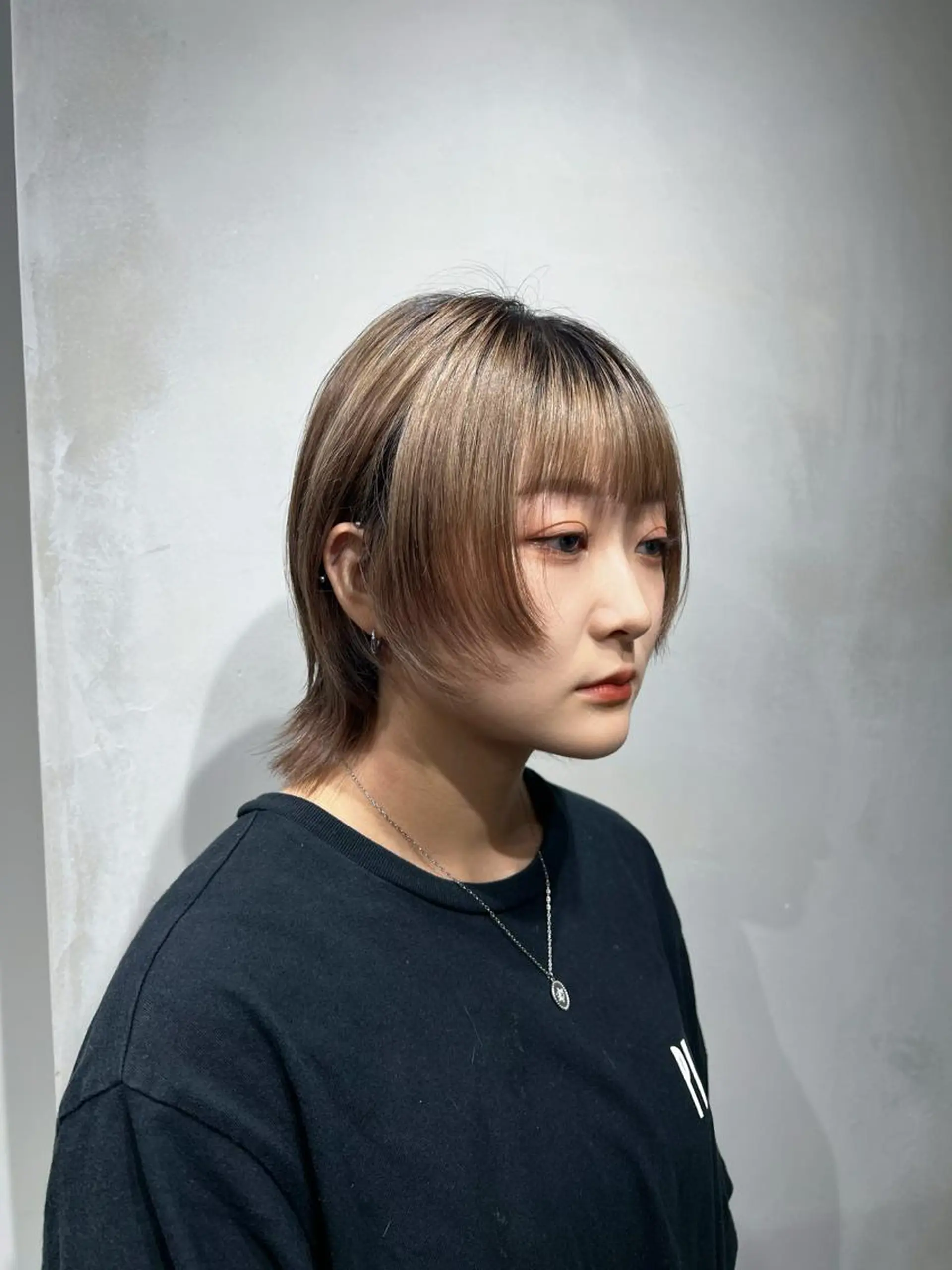 ショート 🐺立川のウルフ屋 さん🐺おかみ🐺のヘアスタイル