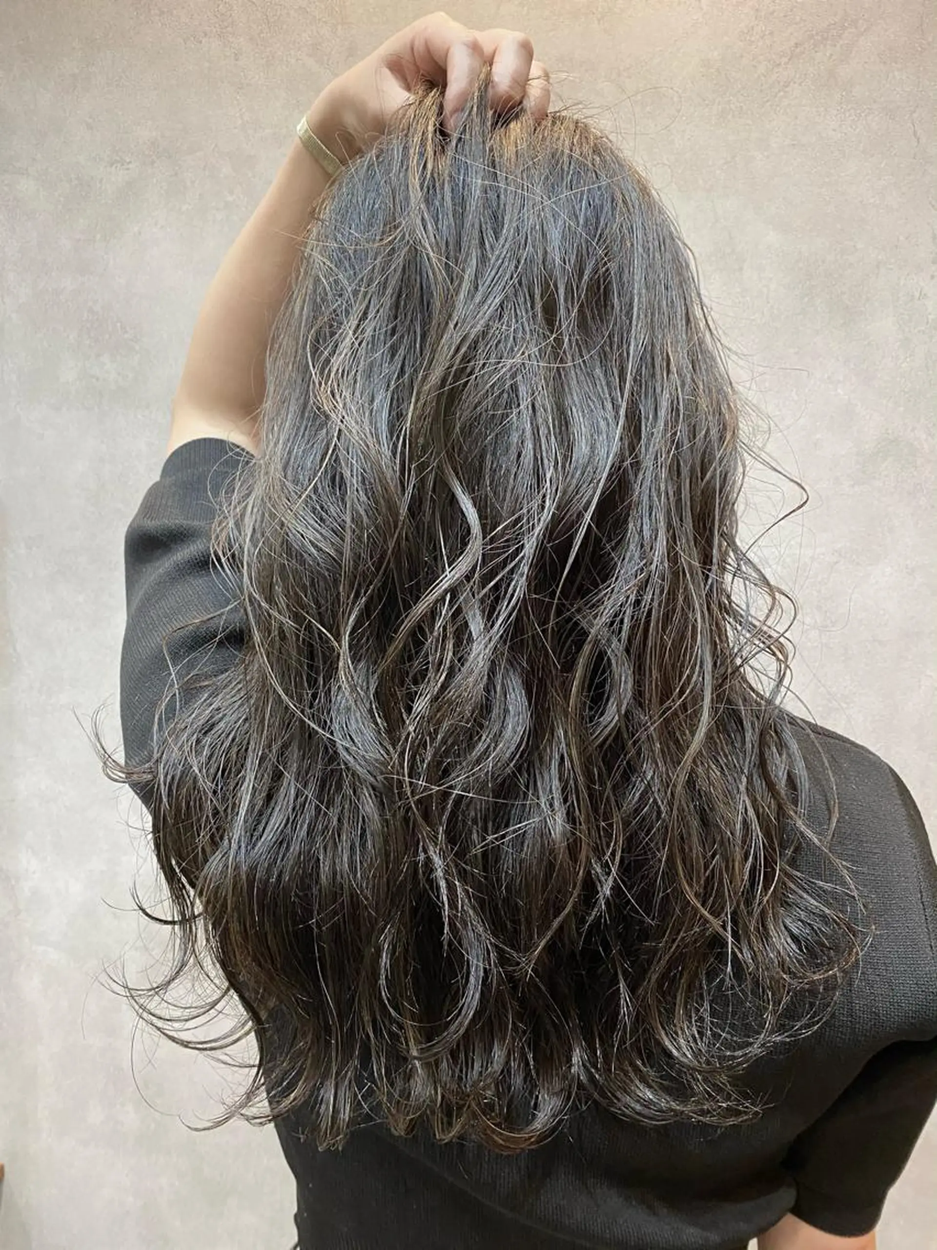 ロング カラー ヘアカラー m ā l o. マァロのヘアスタイル