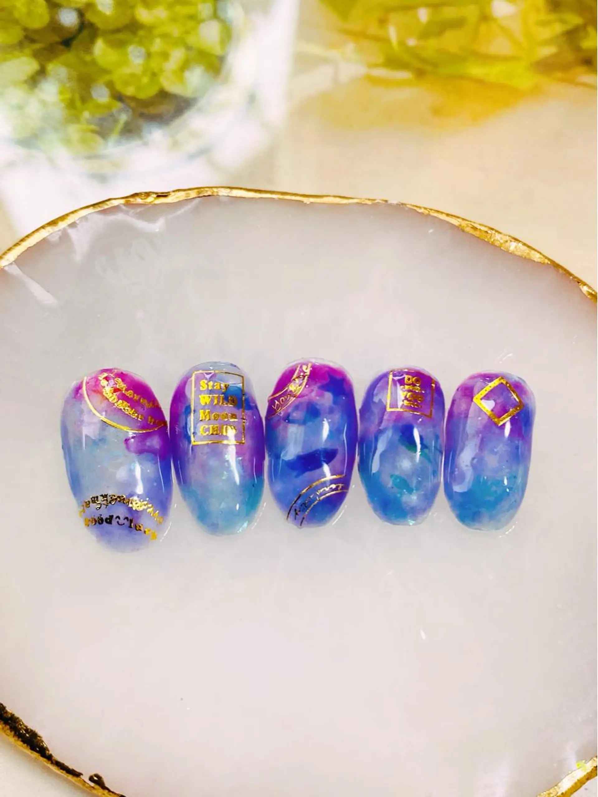 ネイル 自宅ネイルサロン ♦️nuance♦️のネイルデザイン