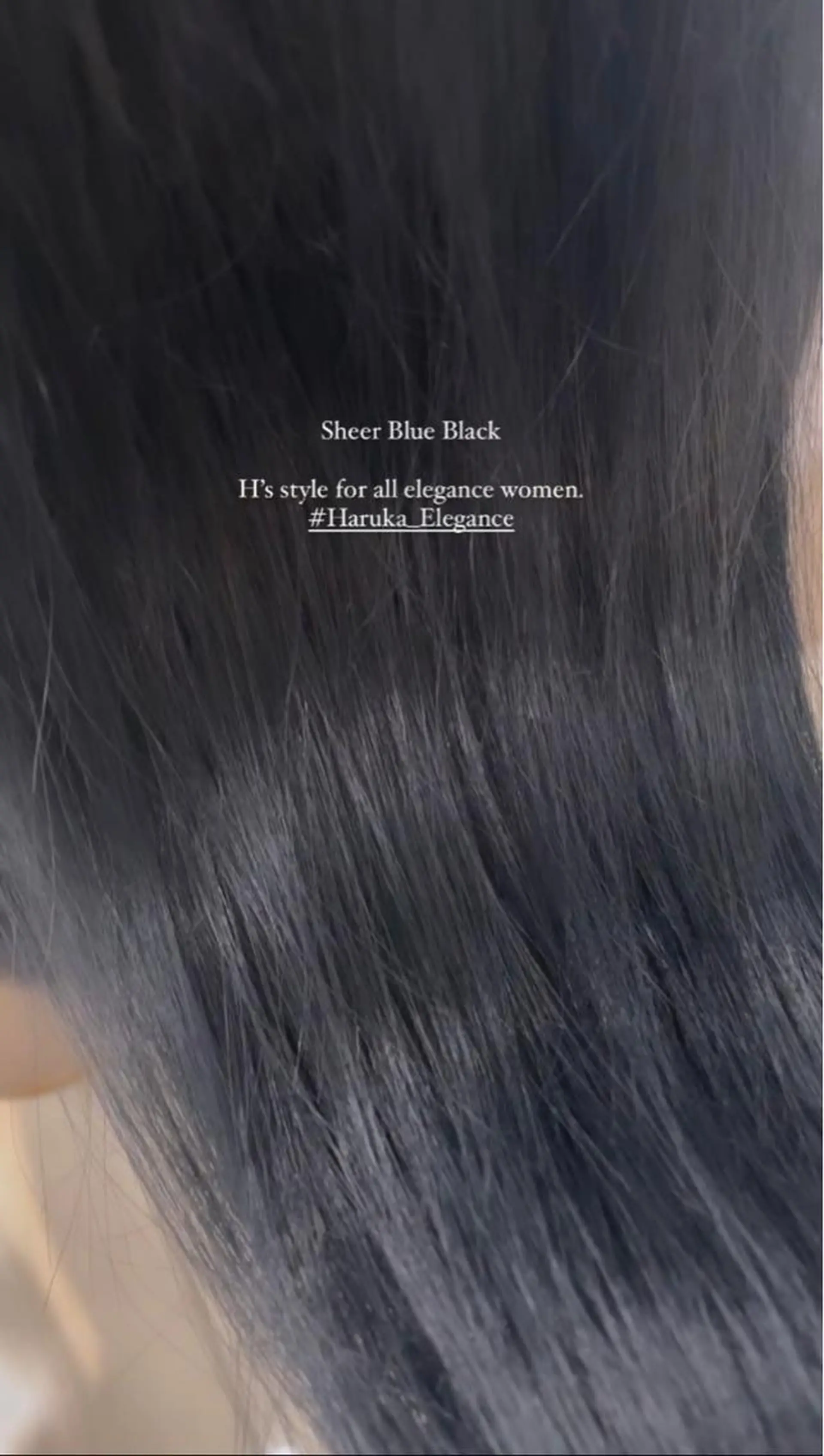 ロング ONDO所属・森 はるかのヘアスタイル