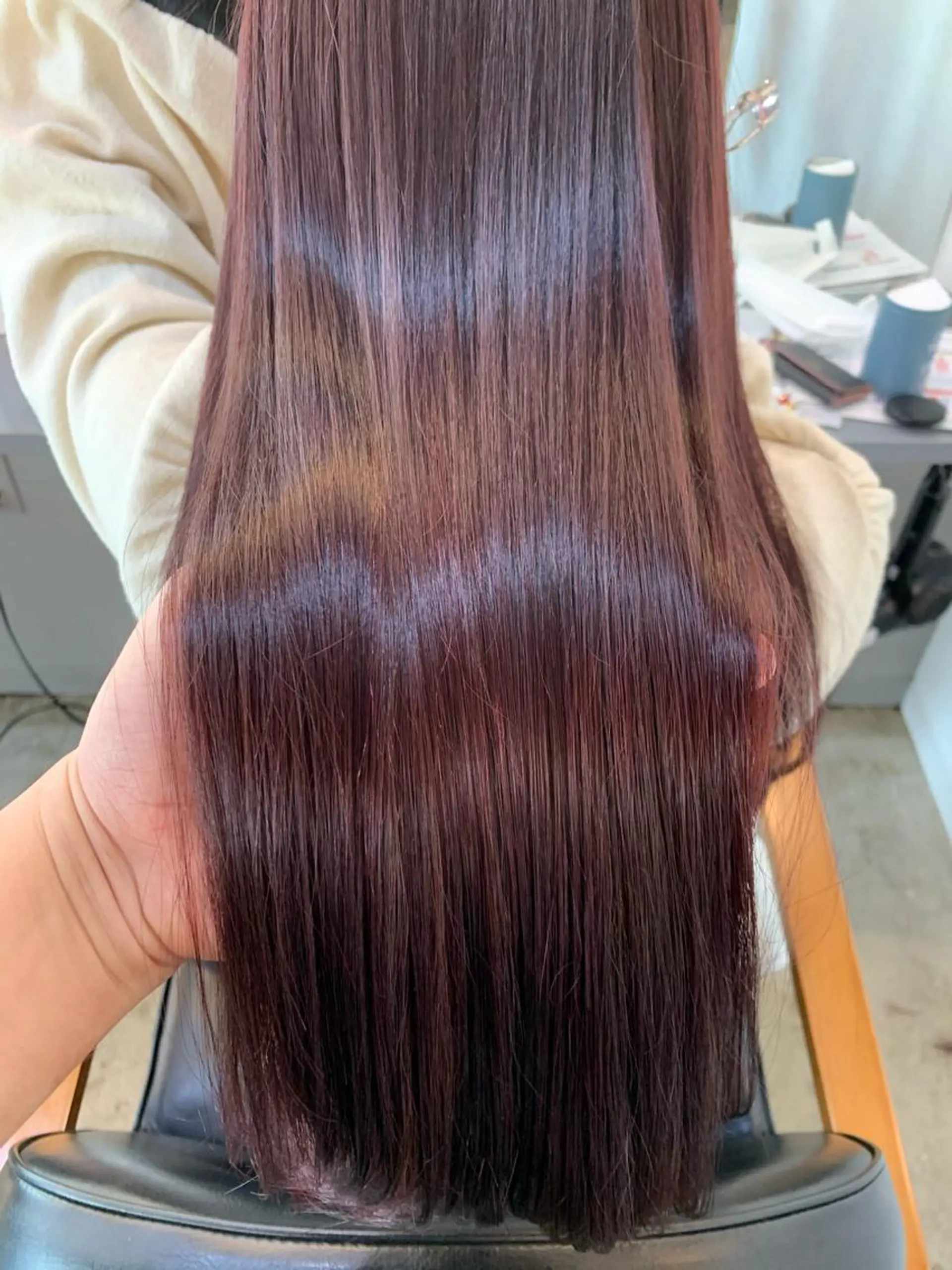 ロング カラー ヘアカラー トリートメント 🌛ダブルカラー 🌜SAYAKAのヘアスタイル