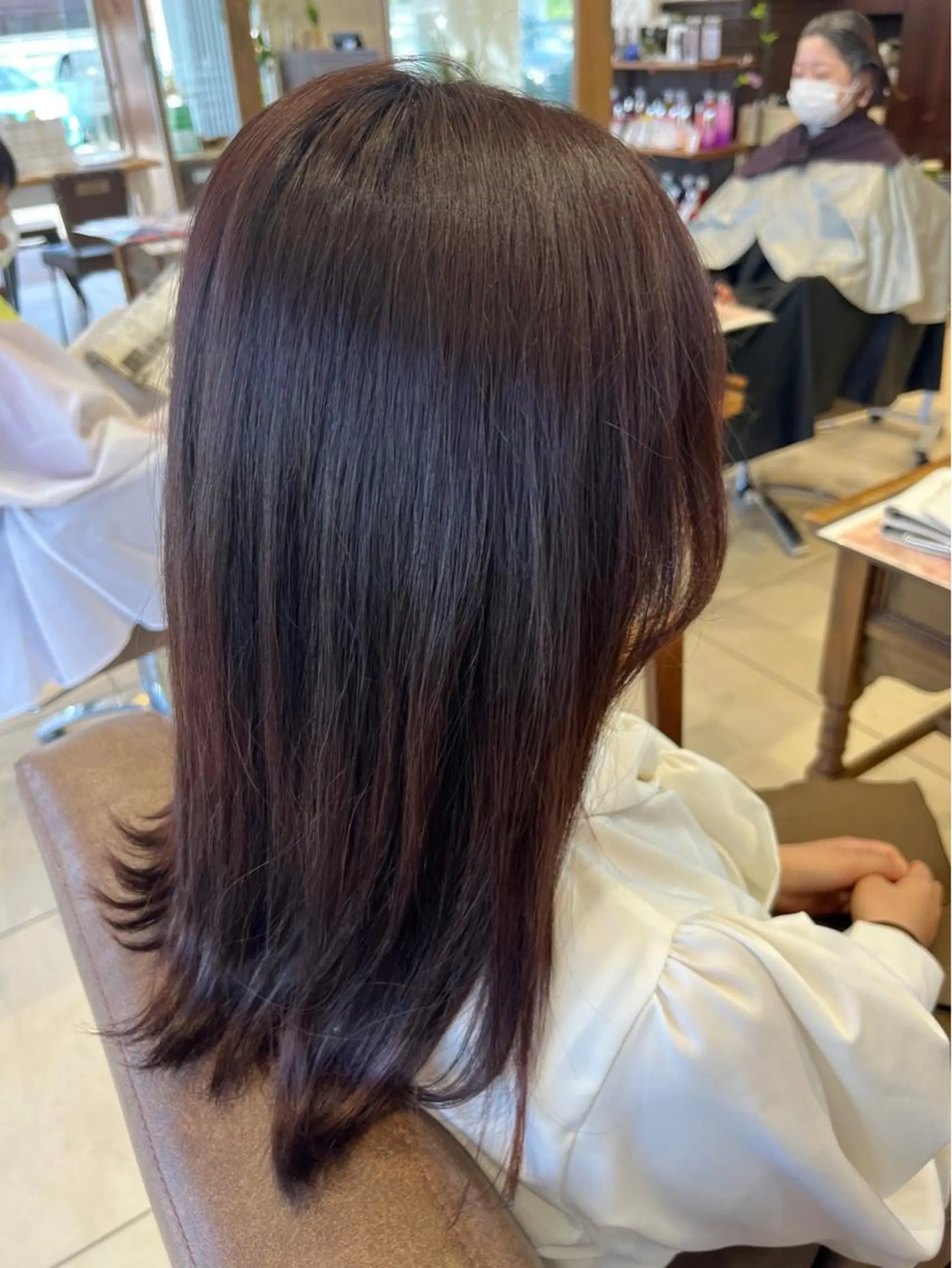 セミロング ボブ/髪質改善 jionのヘアスタイル