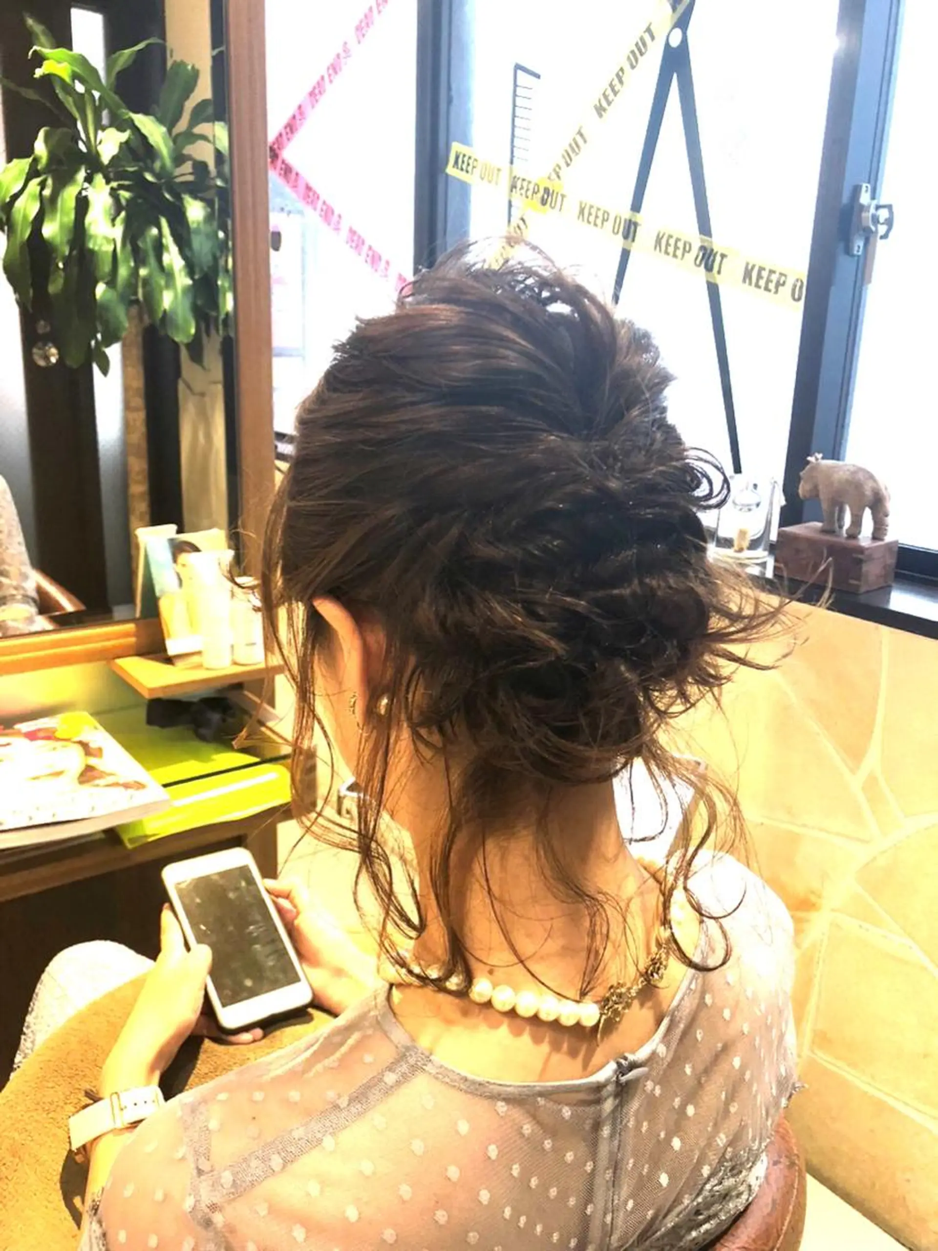 セミロング ヘアアレンジ 【ディレクター 🧸🤍田澤　唯那】のヘアスタイル