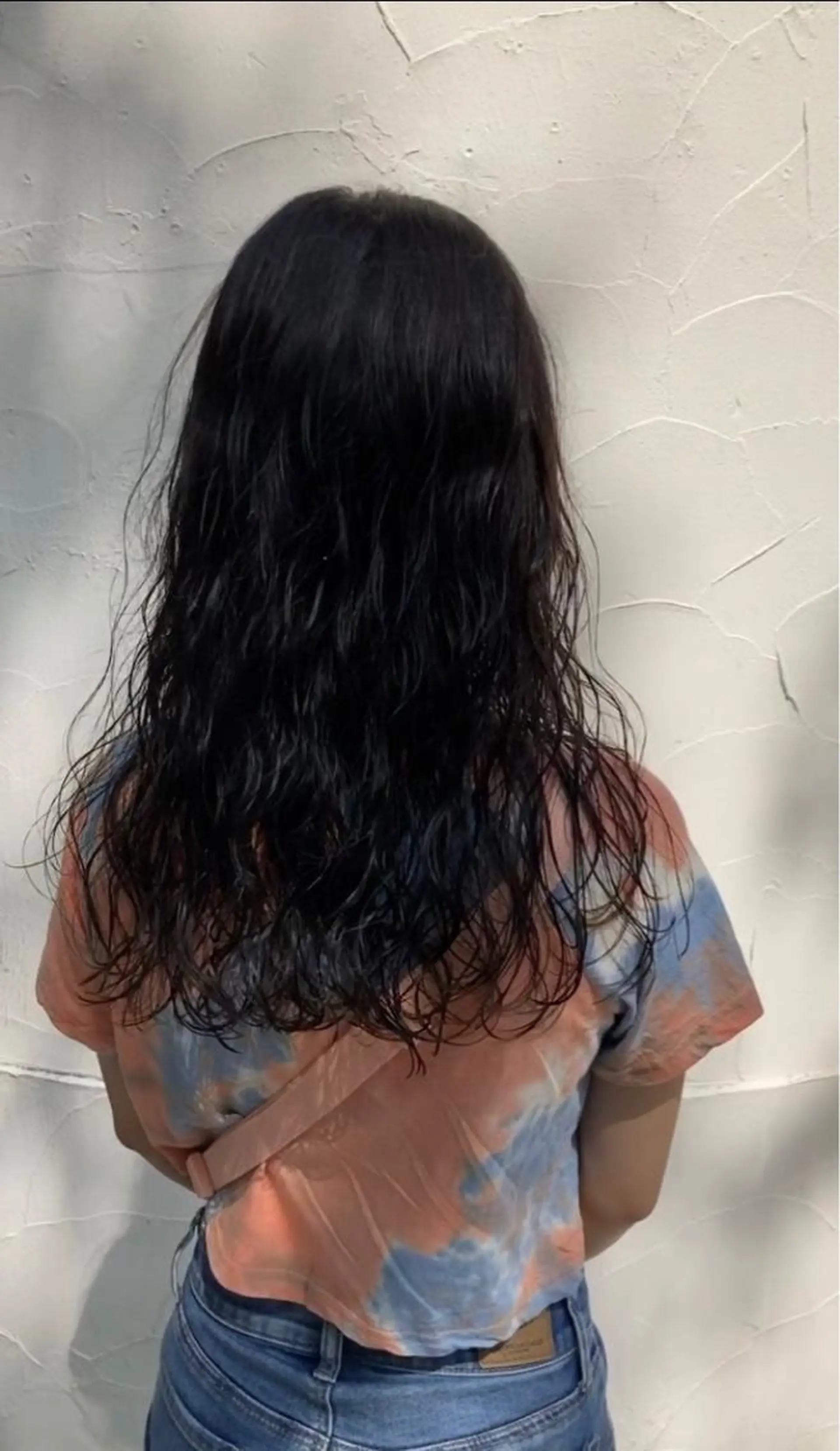 ロング カット 縮毛矯正 パーマ/名古屋パーマ / コデラ ナナホのヘアスタイル