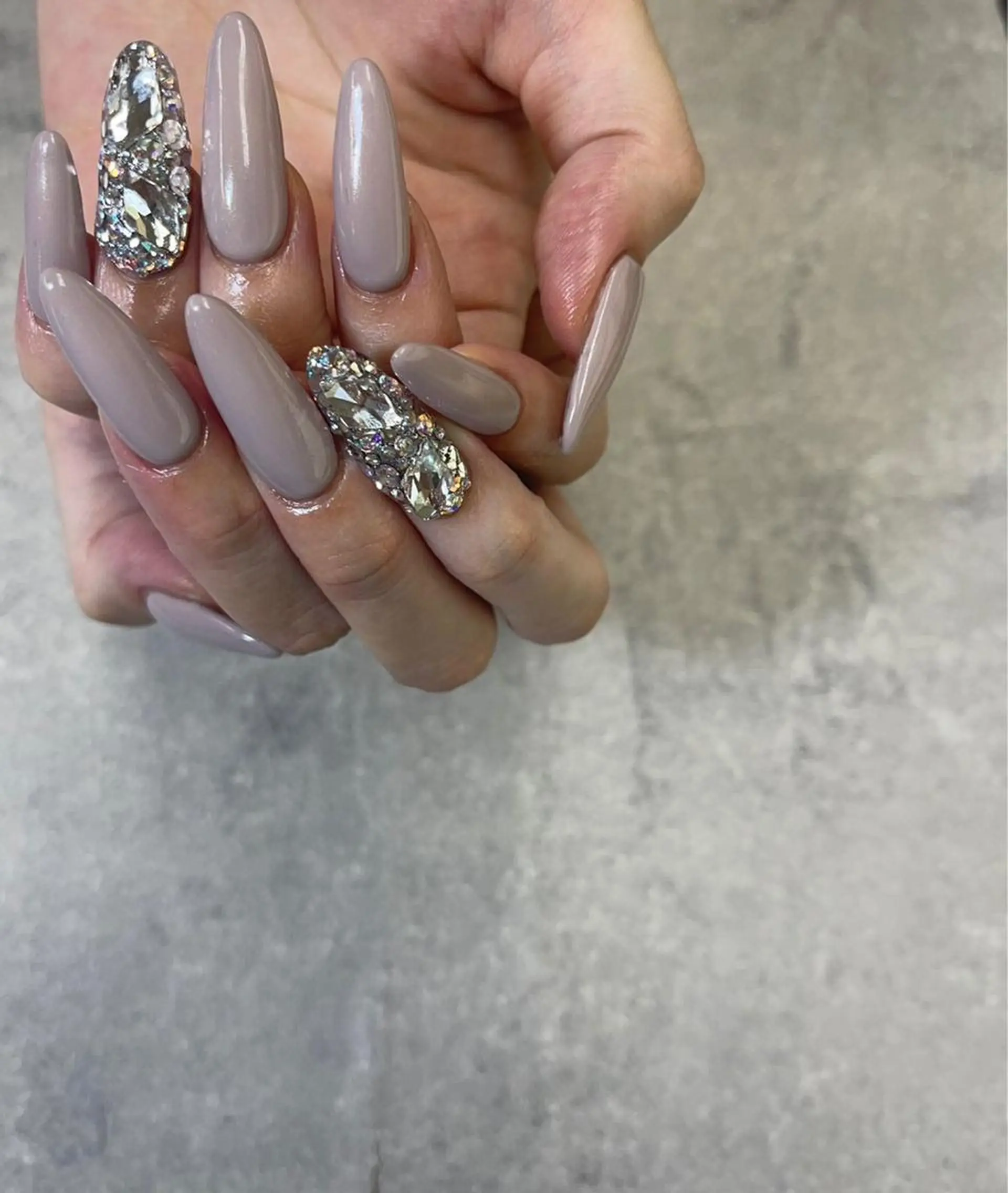 ネイル ストーンネイル ハンドネイル ハンドケア FASTNAIL PLUS 新宿店のネイルデザイン