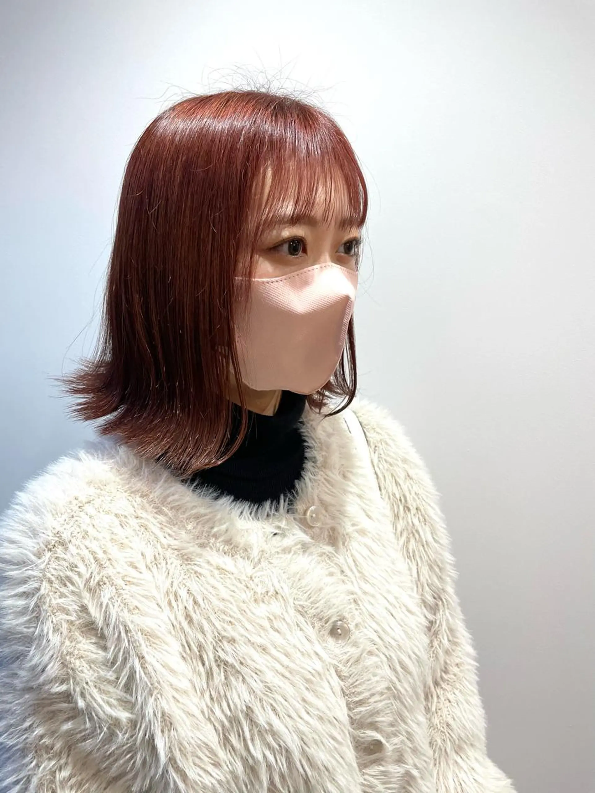 ミディアム カラー カット ヘアカラー 山本 尚輝のヘアスタイル