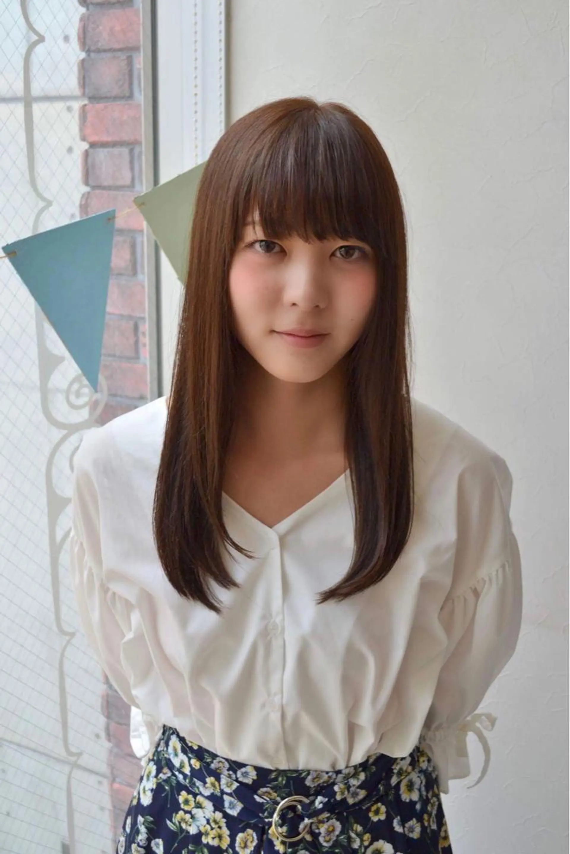 セミロング カラー イルミナカラー メンズ指名多数!! SiLO 田島のヘアスタイル