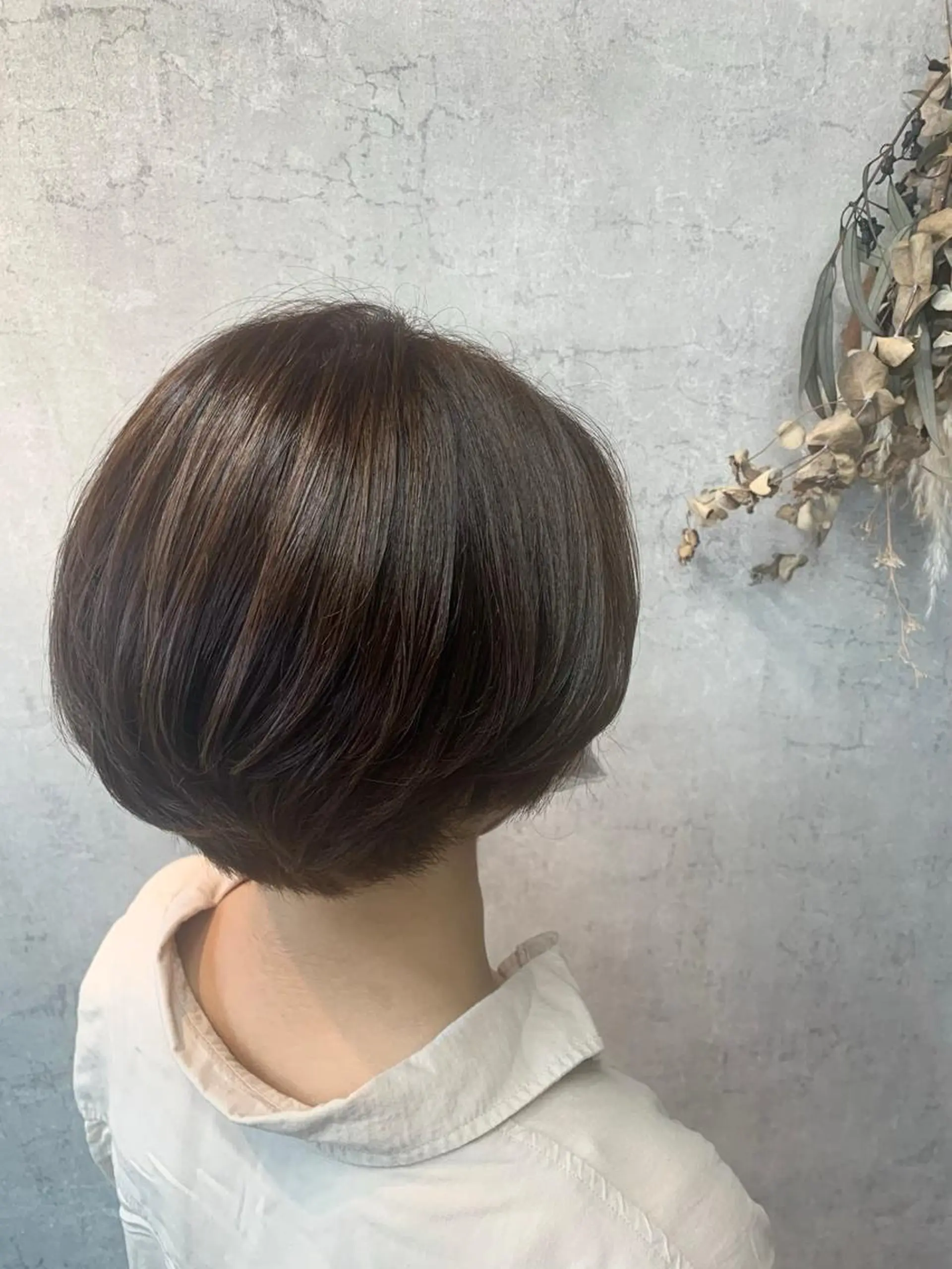 カラー 大島 千怜のヘアスタイル