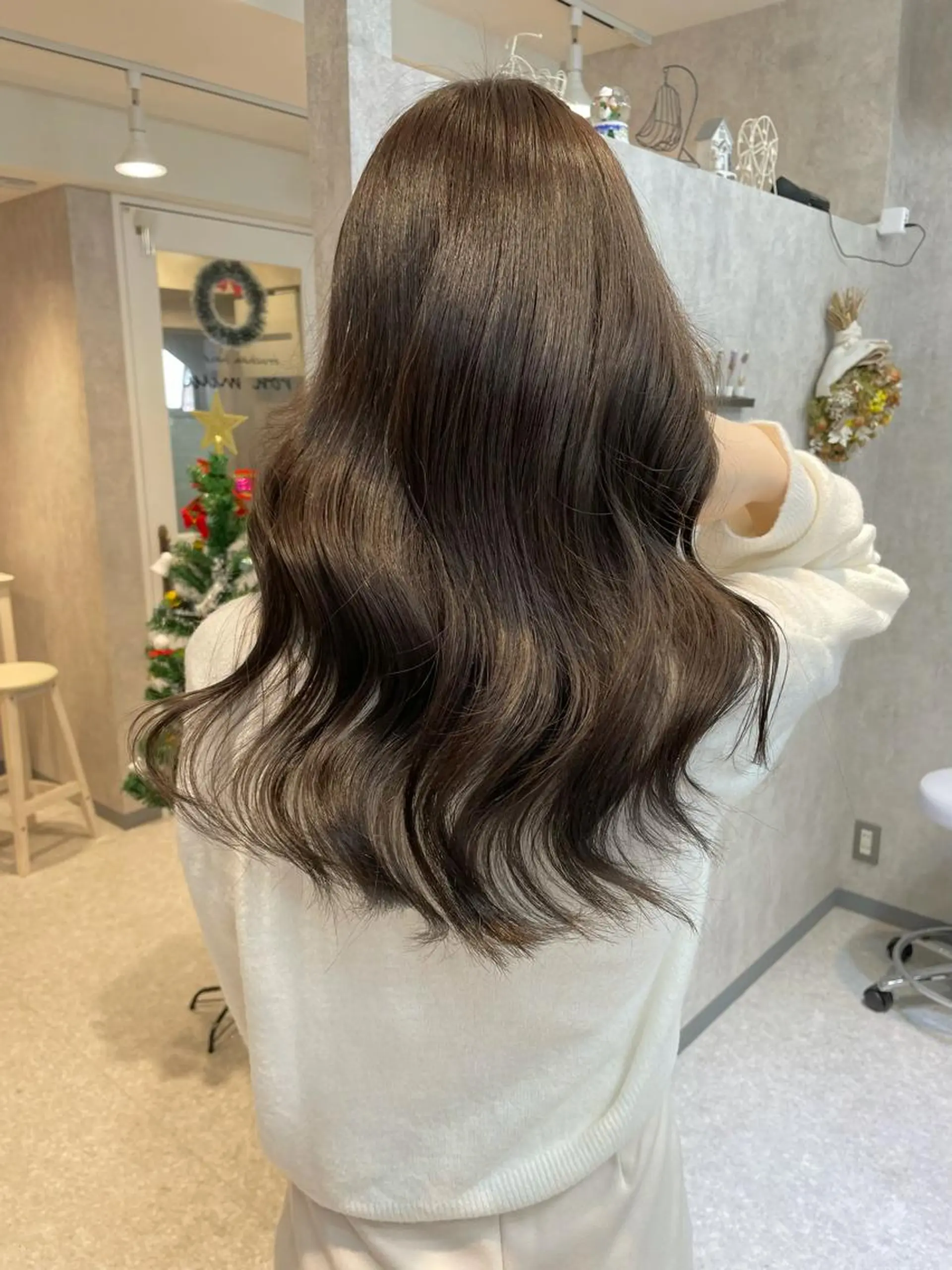 ロング カラー ヘアアレンジ 山本 史奈のヘアスタイル